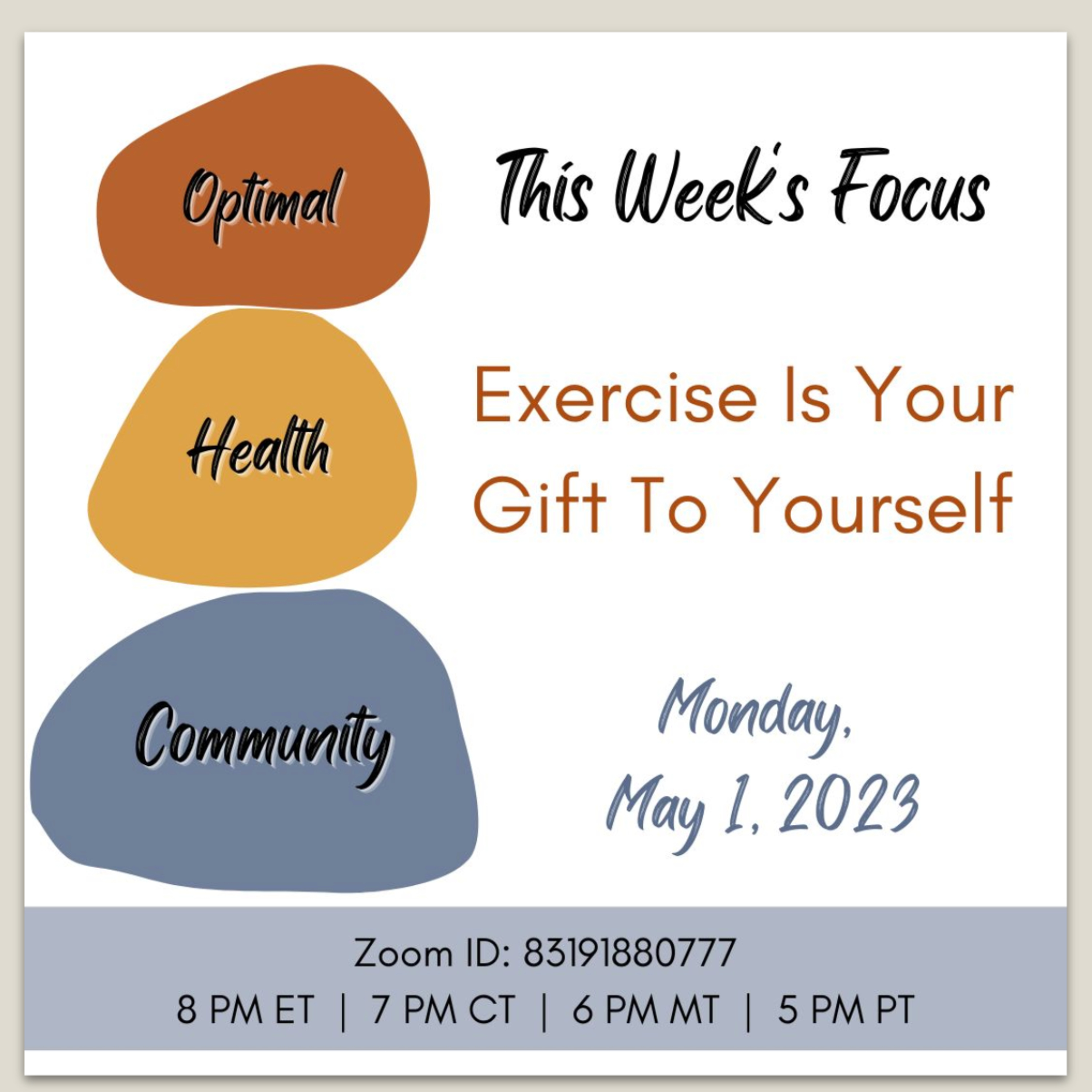 5/1/23 - Element 18: Exercise Is Your Gift To Yourself! episode artwork