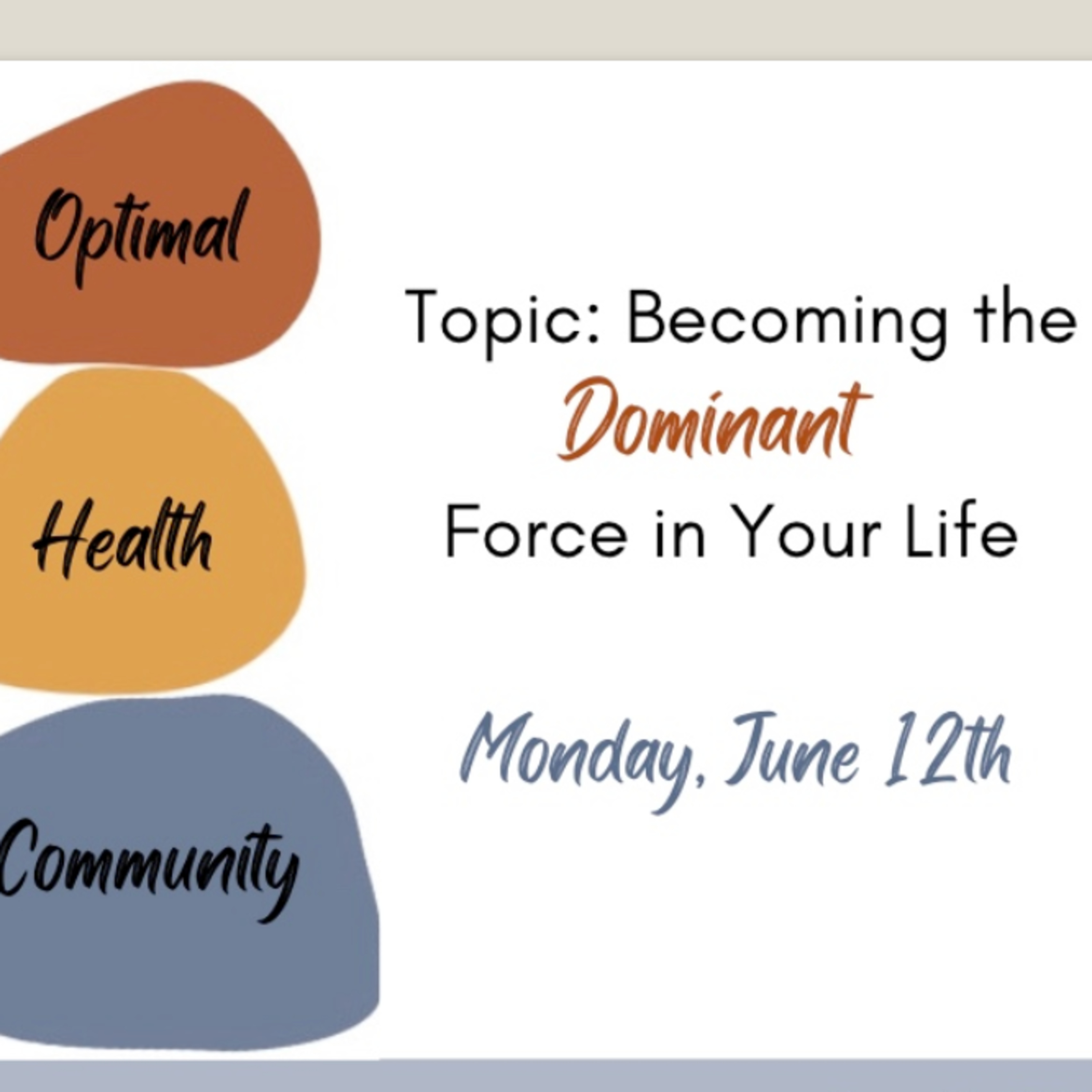 6/12/23 - Becoming the Dominant Force in Your Life: Father’s Day Edition! episode artwork