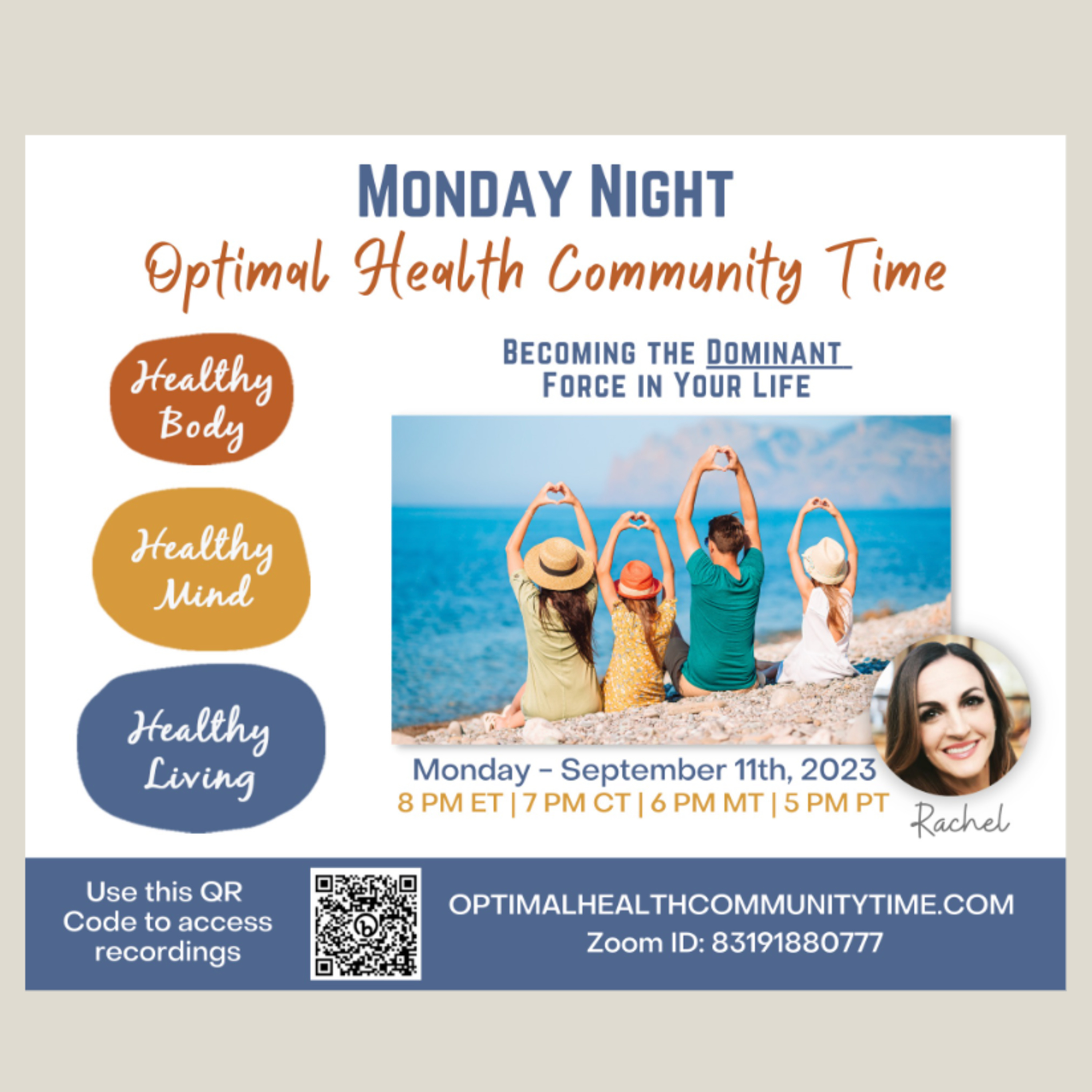 9/11/23 - Becoming the Dominant Force in Your Life: Special Announcement!  What's all the buzz about EAA's? episode artwork