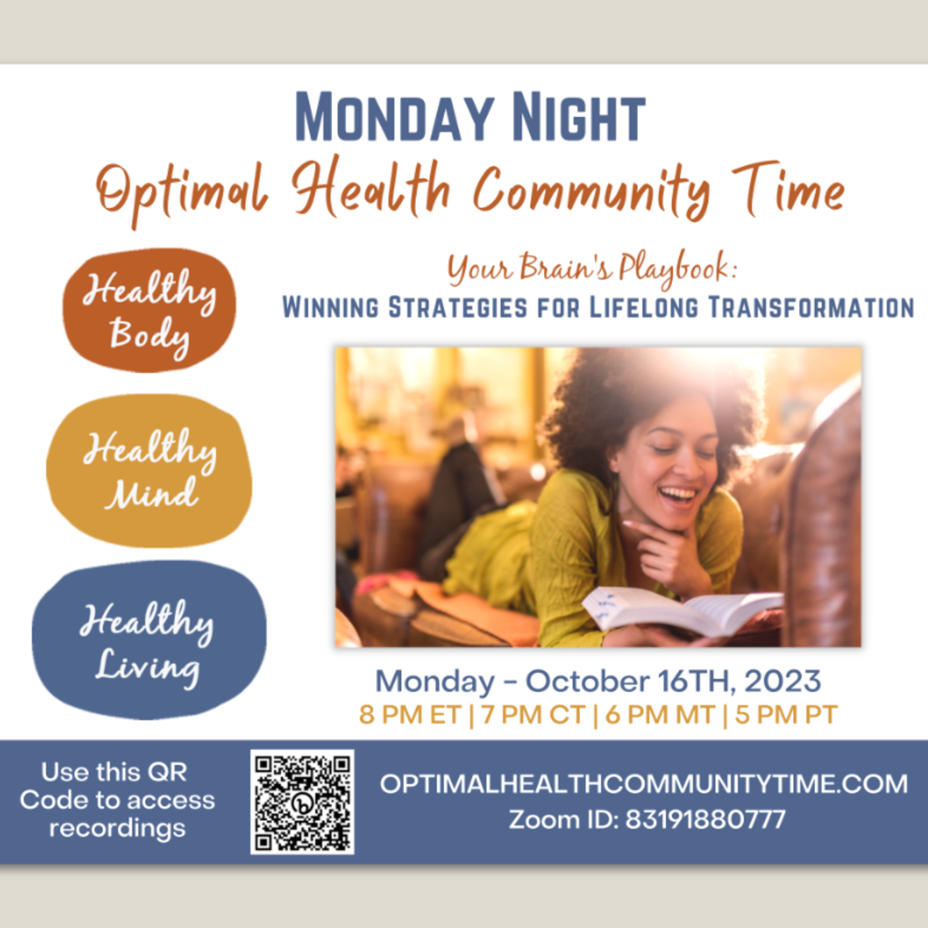 10/16/23 - Your Brain's Playbook: Winning Strategies for Lifelong Transformation episode artwork