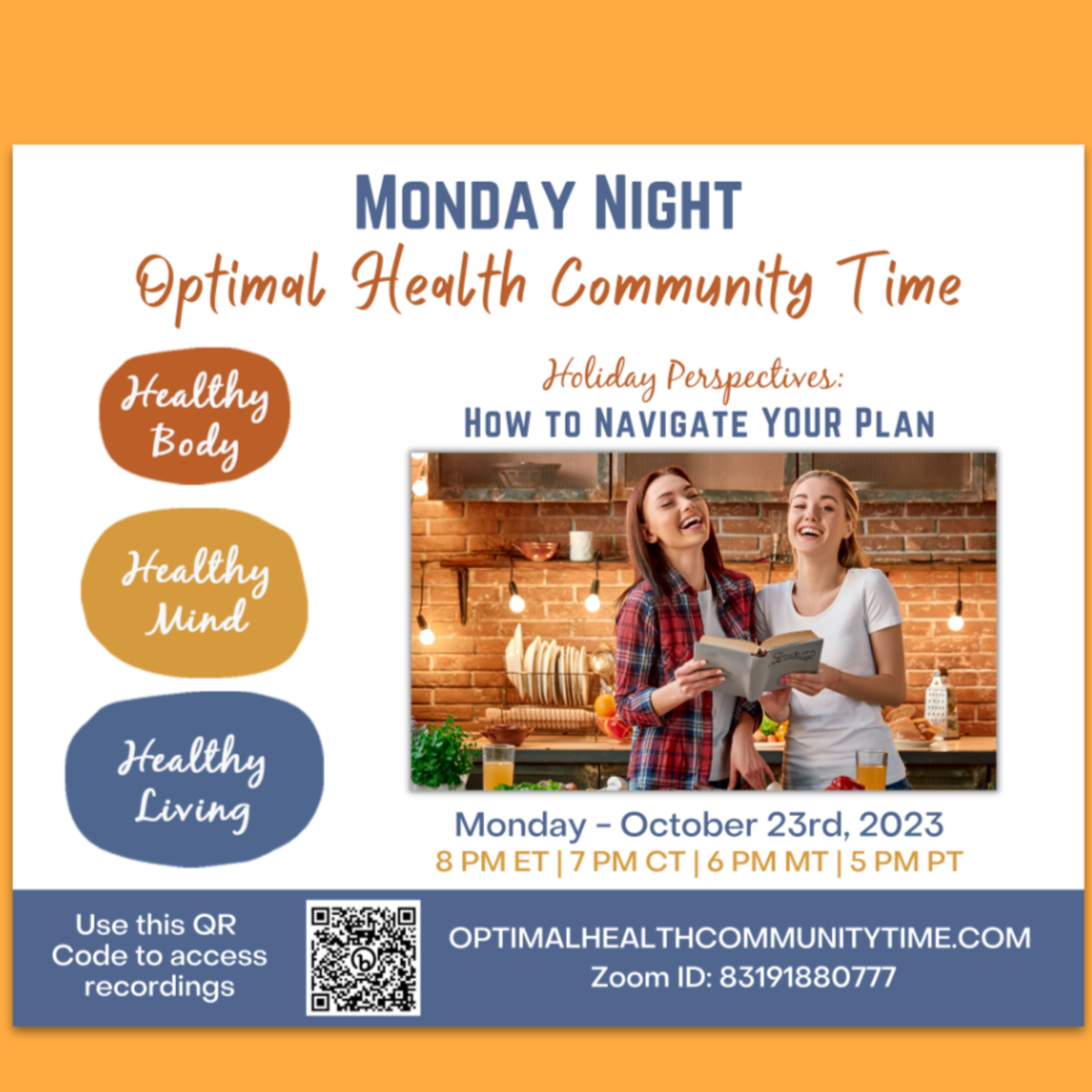 10/23/23 - Holiday Perspectives: How to Navigate YOUR Plan episode artwork