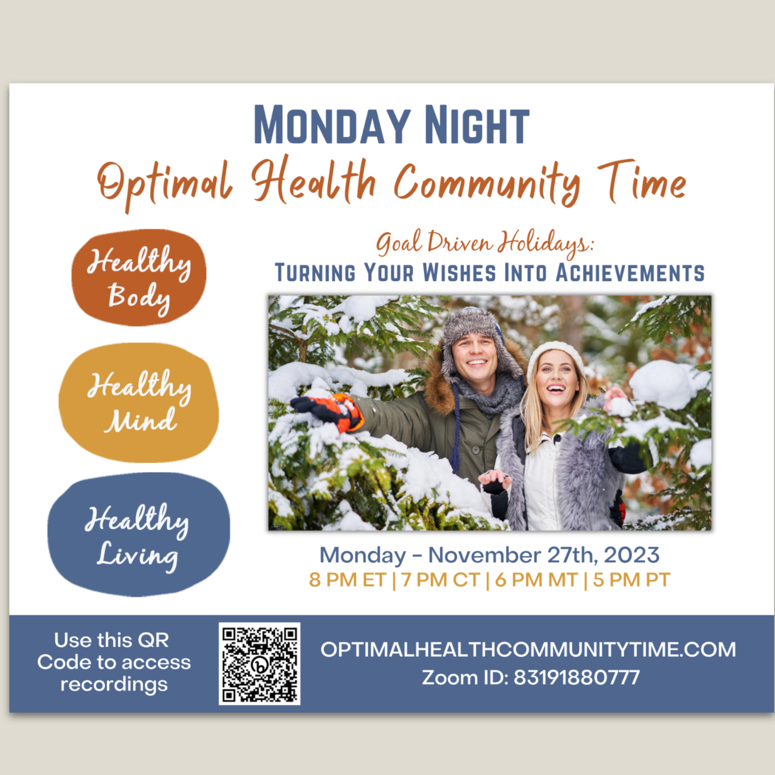 11/27/23 - Goal Driven Holidays: Turning Your Wishes Into Achievements episode artwork