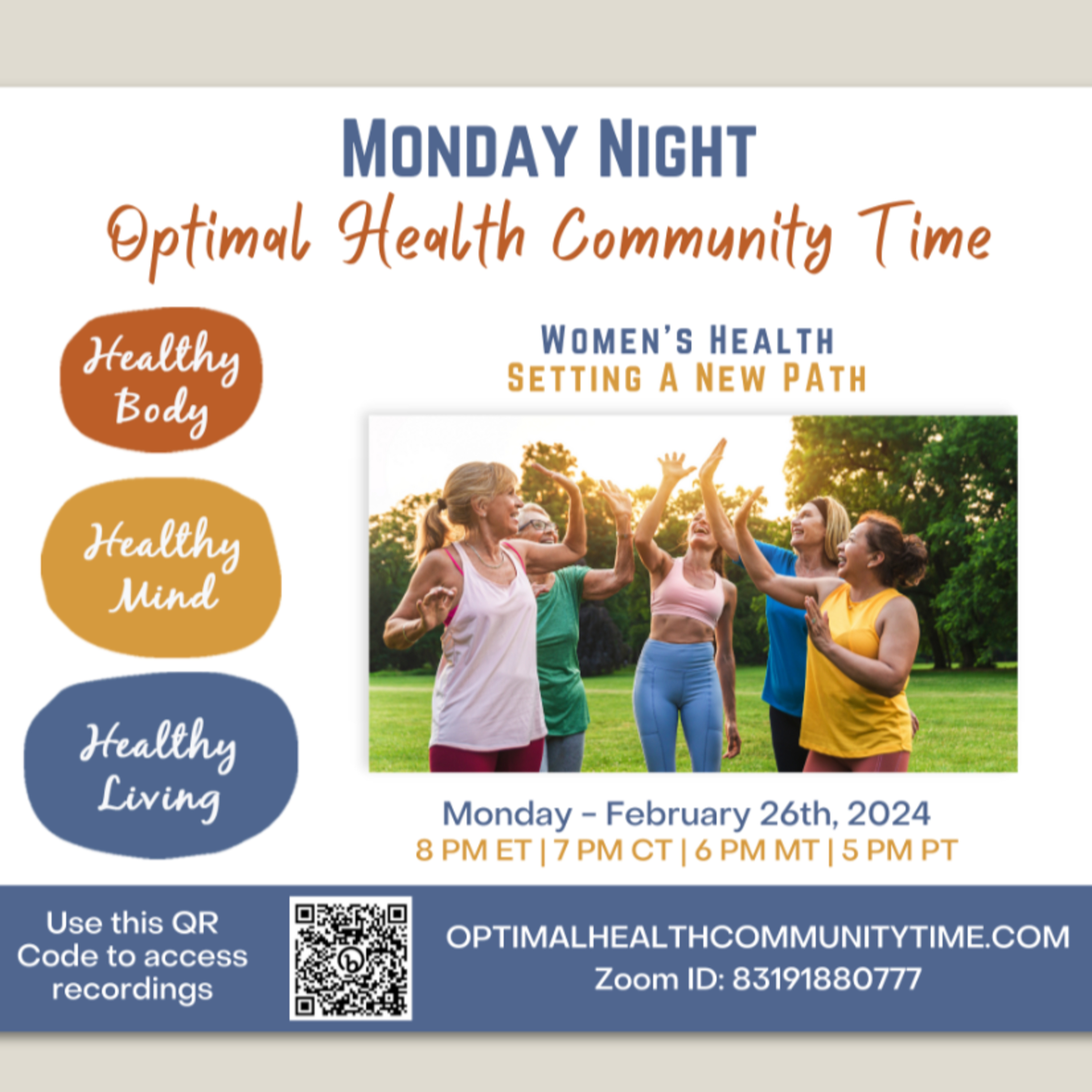 2/26/24 - Women's Health - Setting a New Path episode artwork