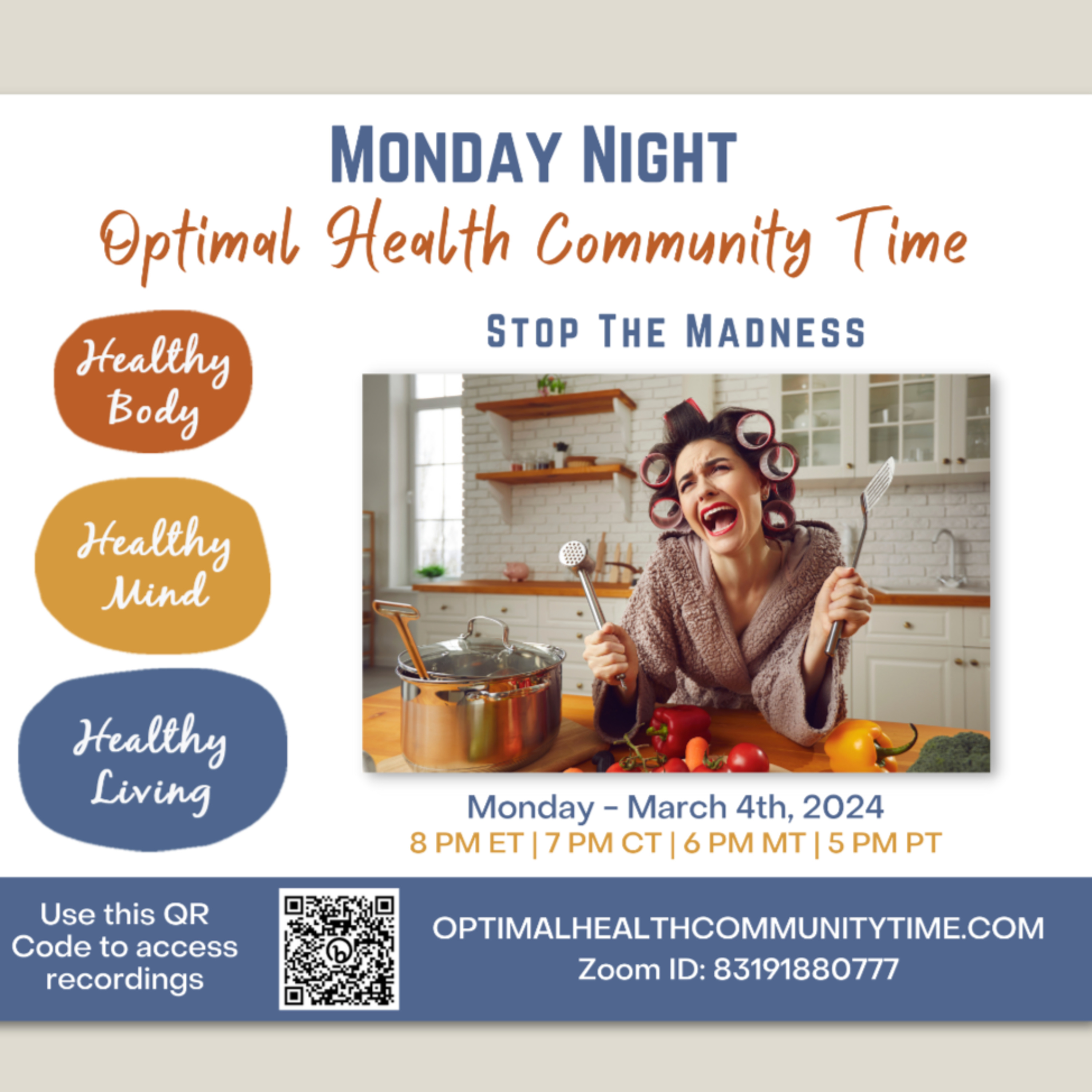 3/4/24 - Stop the Madness - Time to Recalibrate episode artwork
