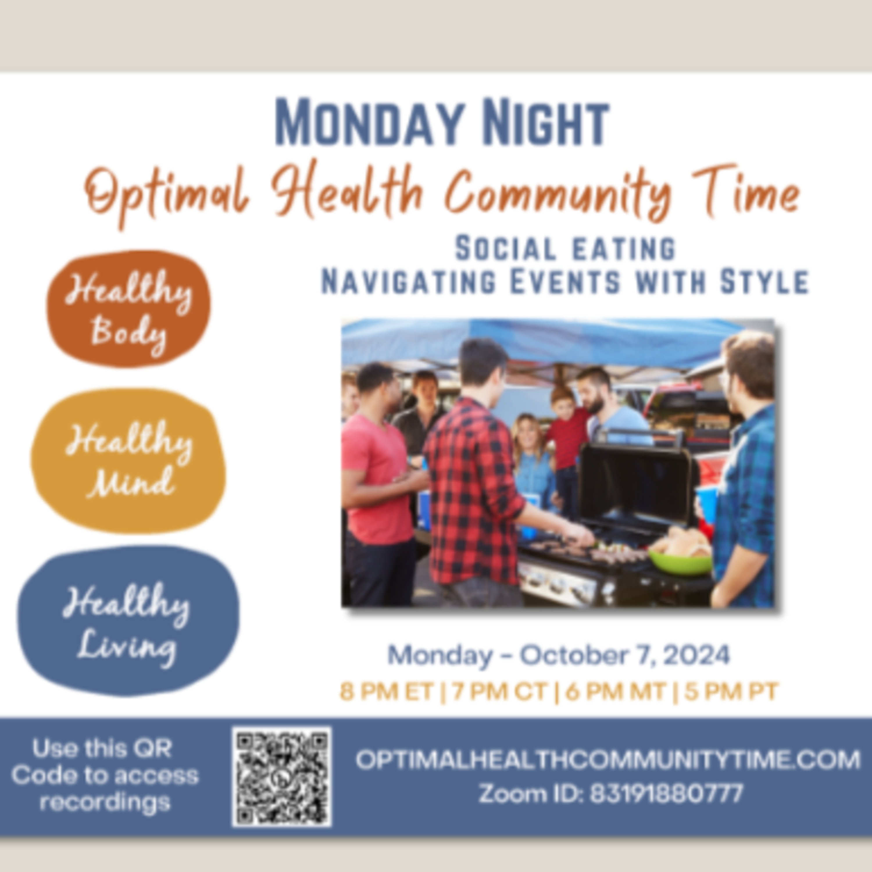 10/7/24 - Social Eating: Navigating Events with Style episode artwork