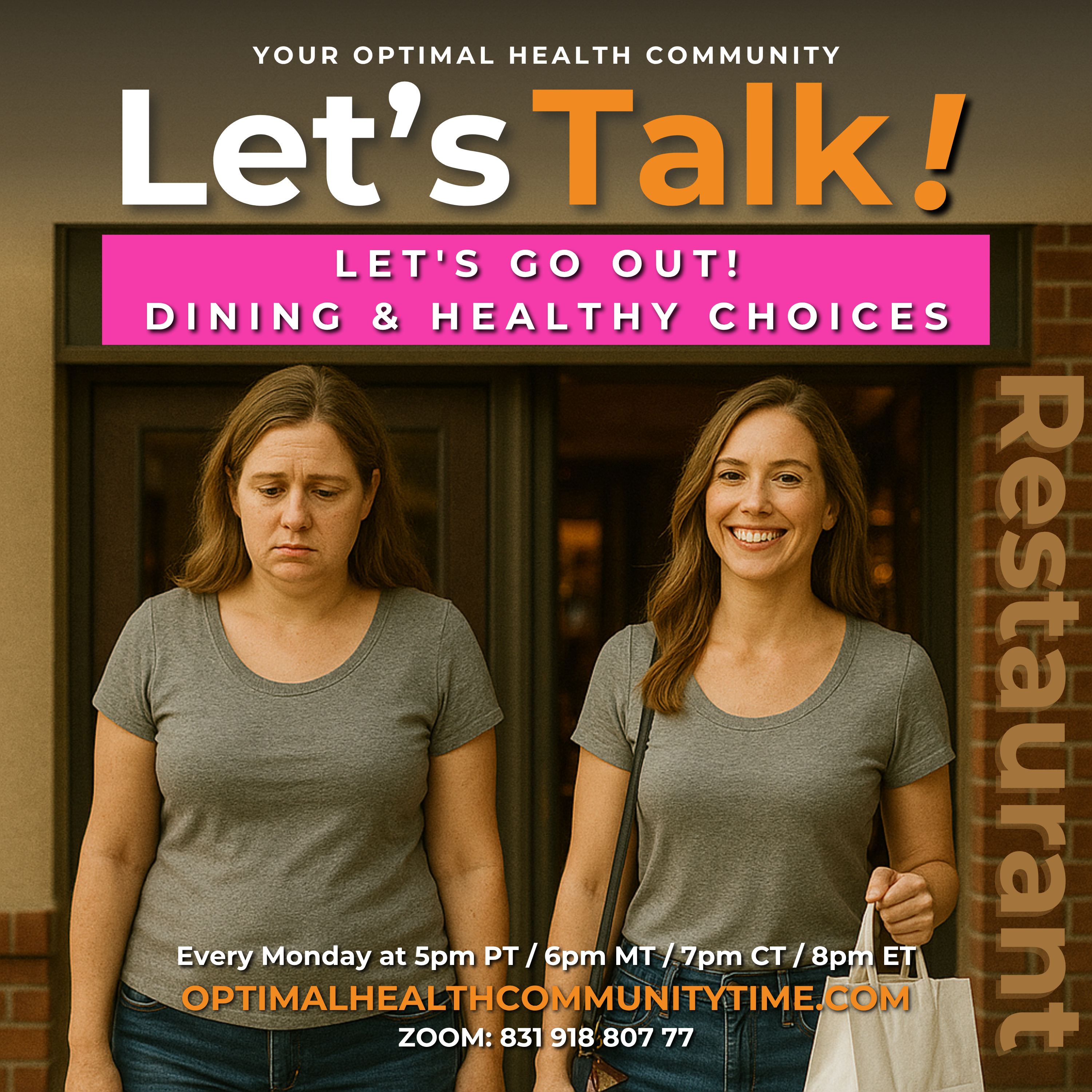 8/4/25 - Let’s Go Out! Dining & Healthy Choices episode artwork