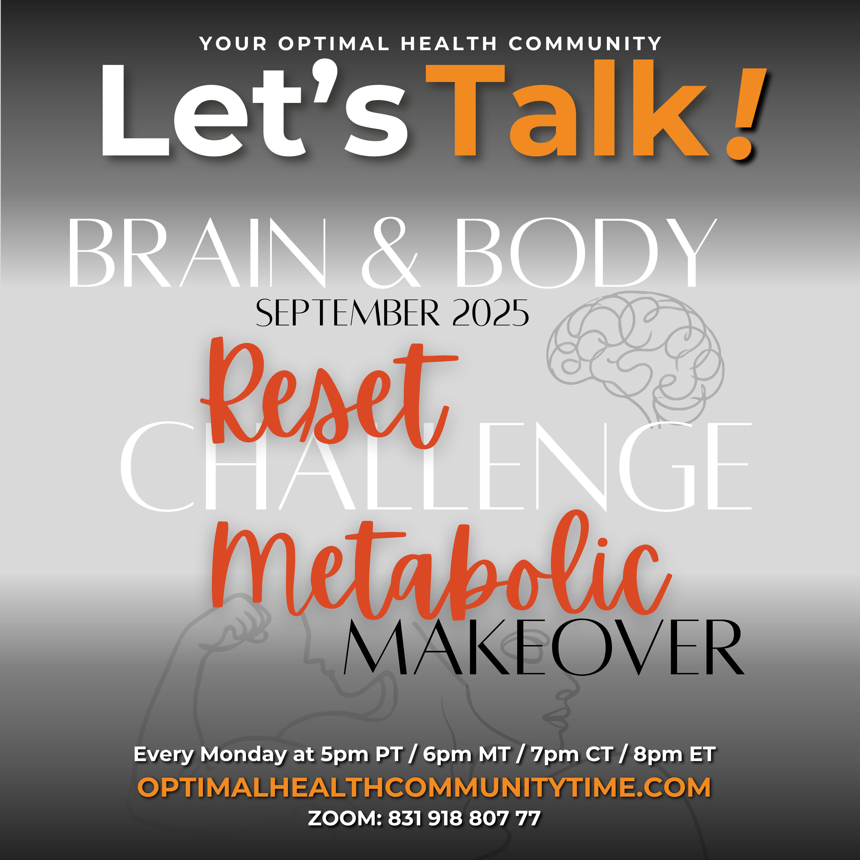 9/1/25 - Brain & Body Reset Challenge: Metabolic Makeover! episode artwork