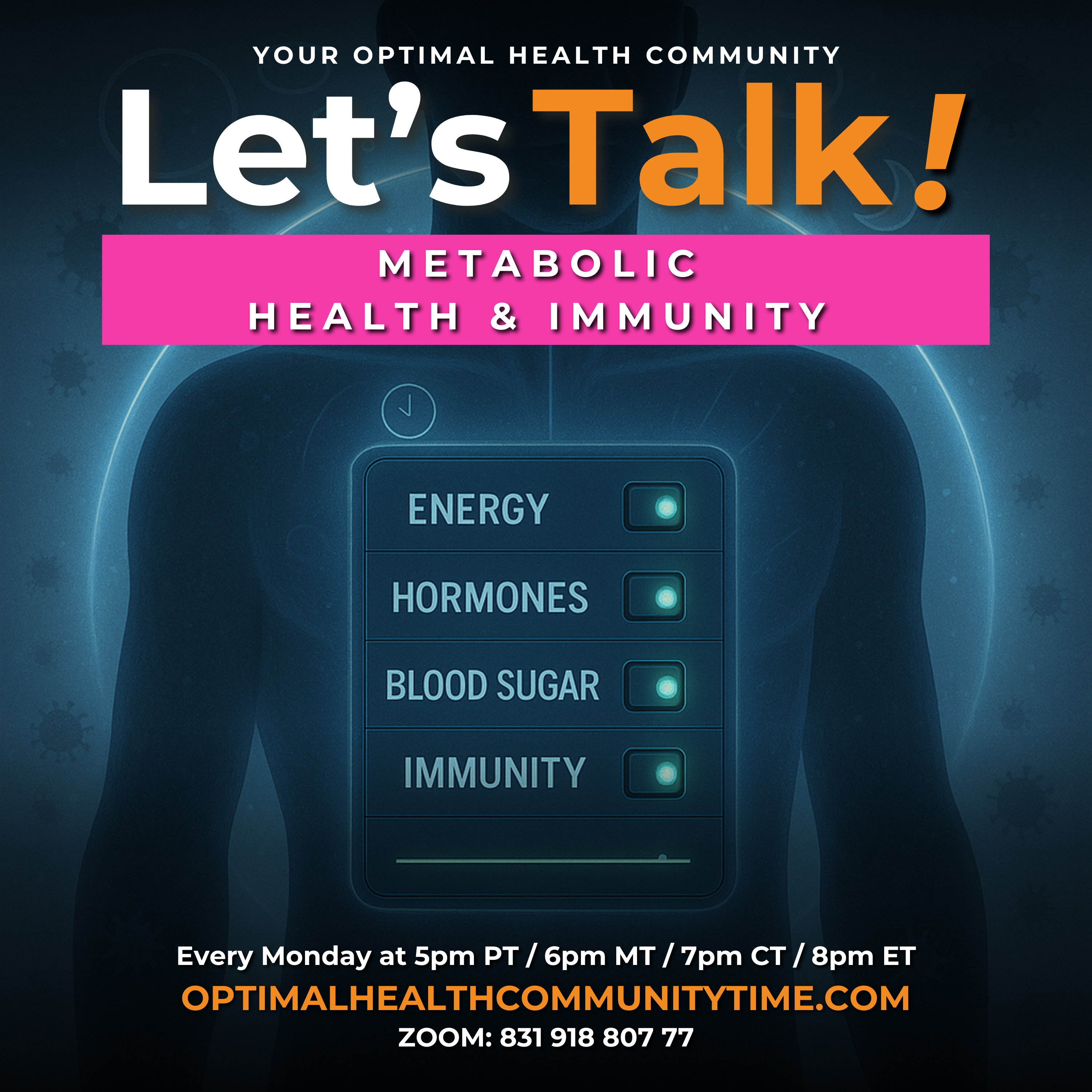 10/13/25 - Metabolic Health & Immunity episode artwork