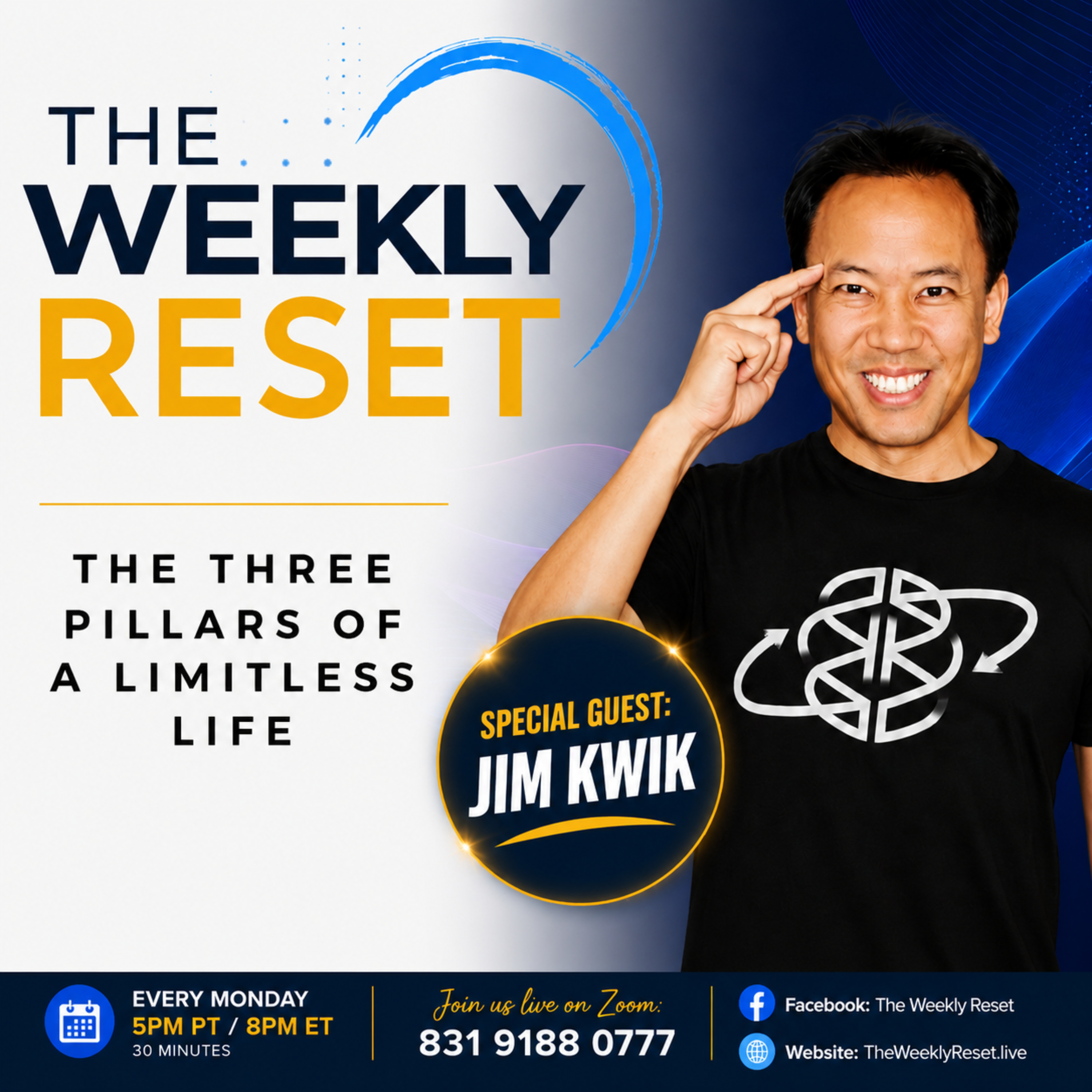9/7/26 - The Three Pillars of a Limitless Life episode artwork