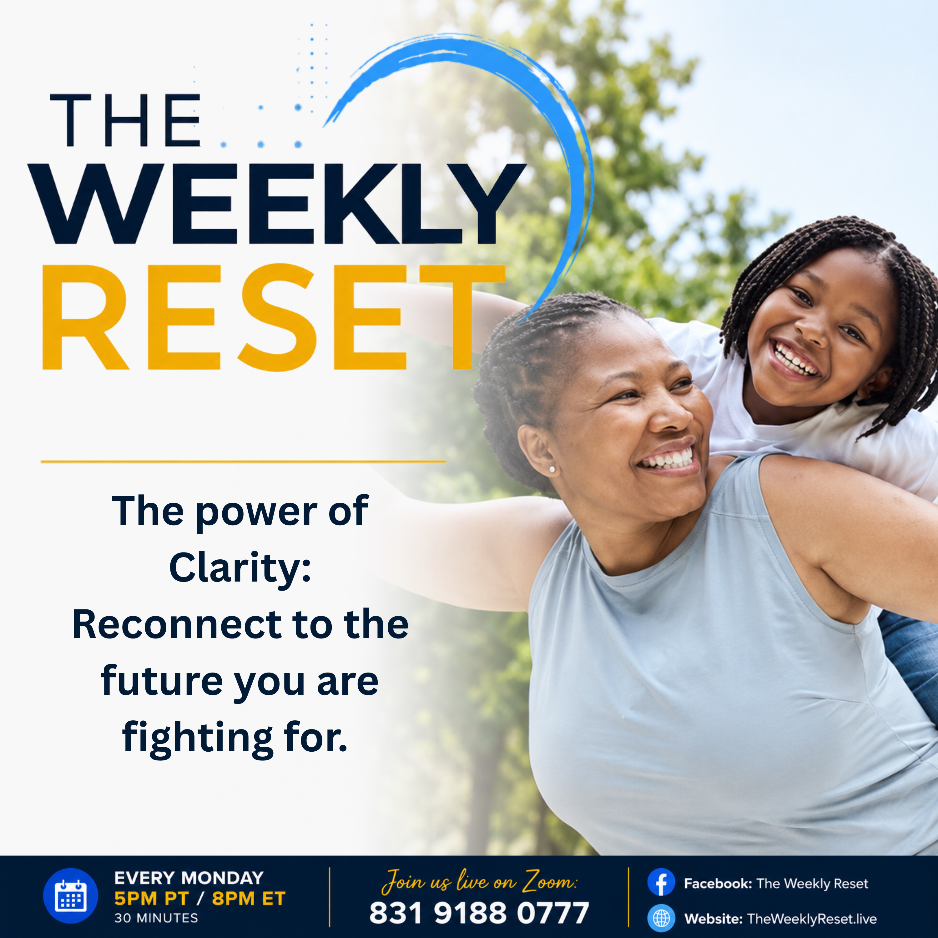 9/14/26 - The power of Clarity: Reconnect to the future you are fighting for! episode artwork