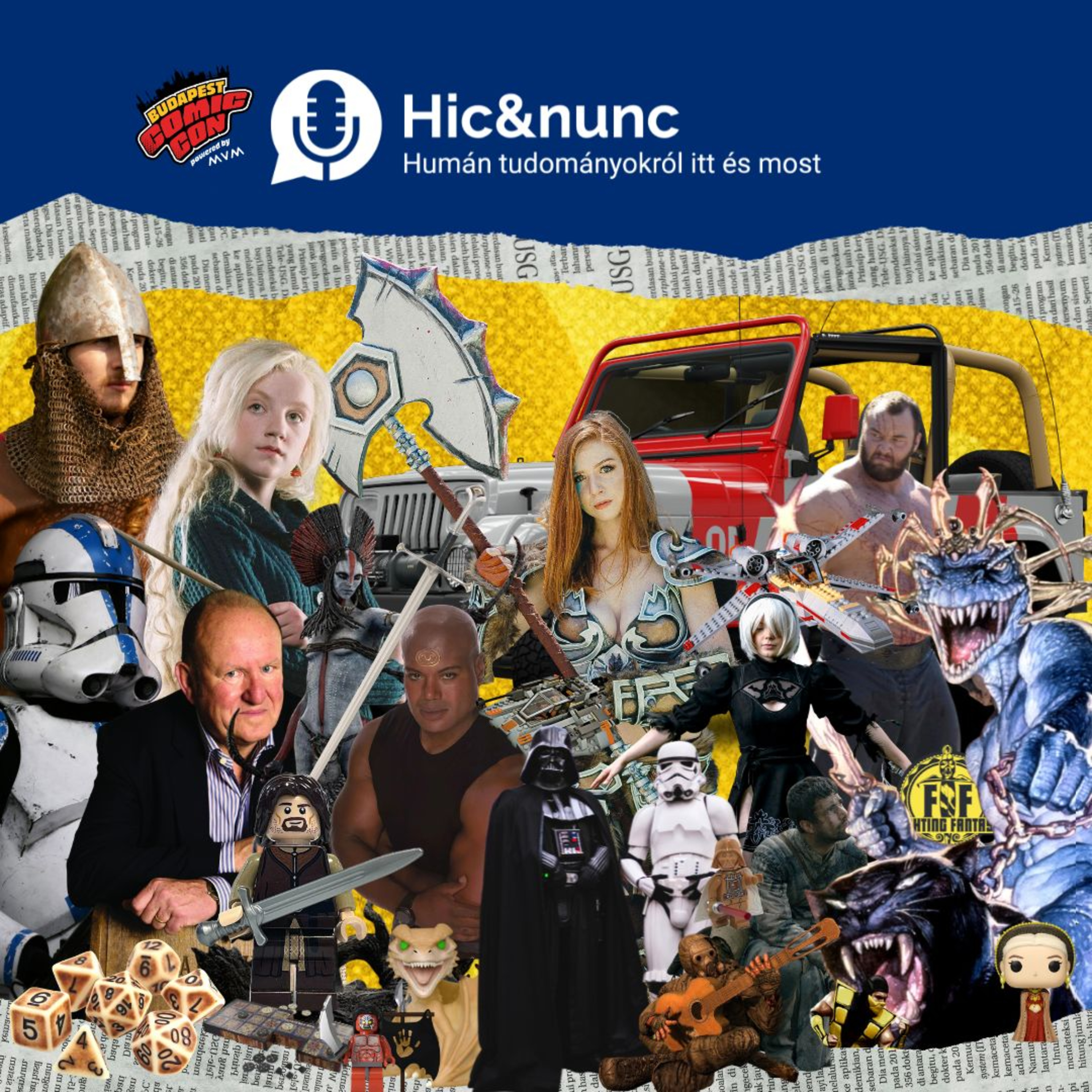 Budapest Comic Con 2026 episode artwork
