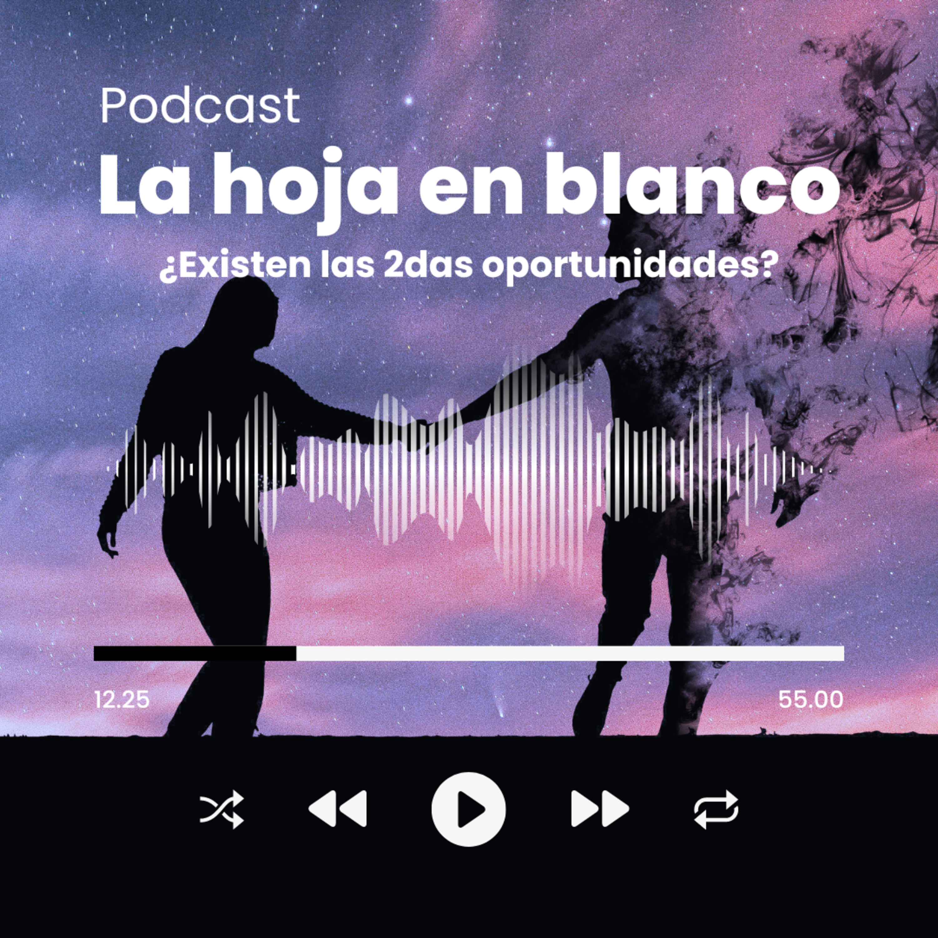 La hoja en blanco