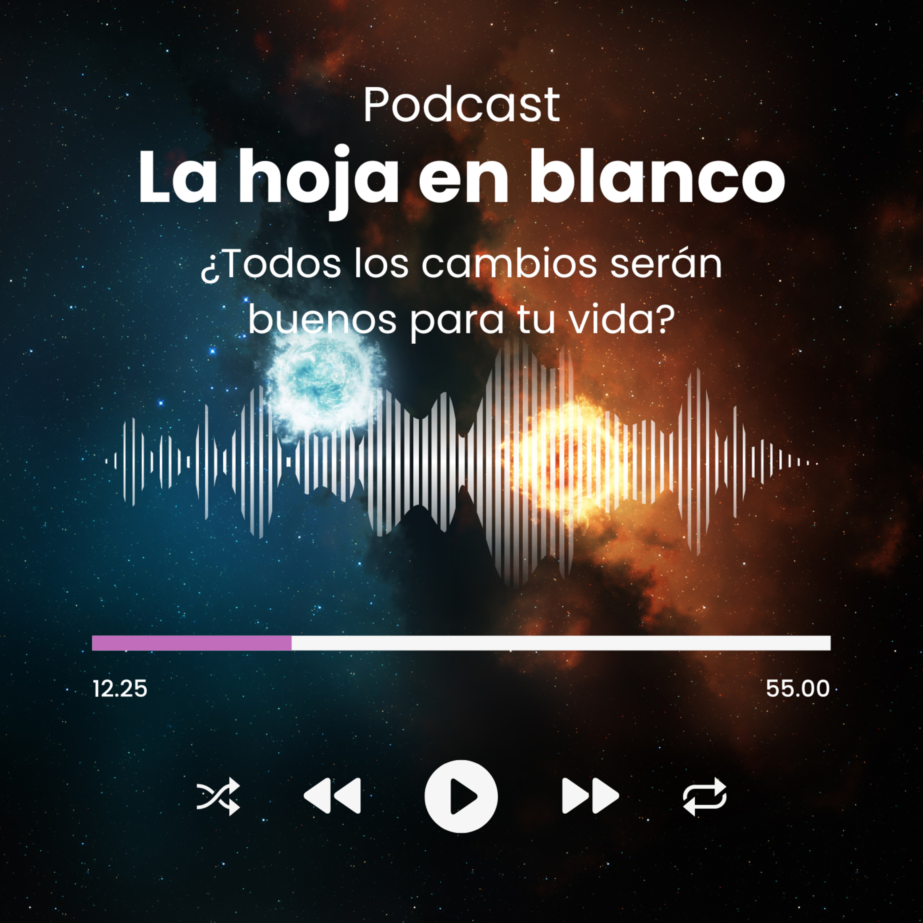 La hoja en blanco