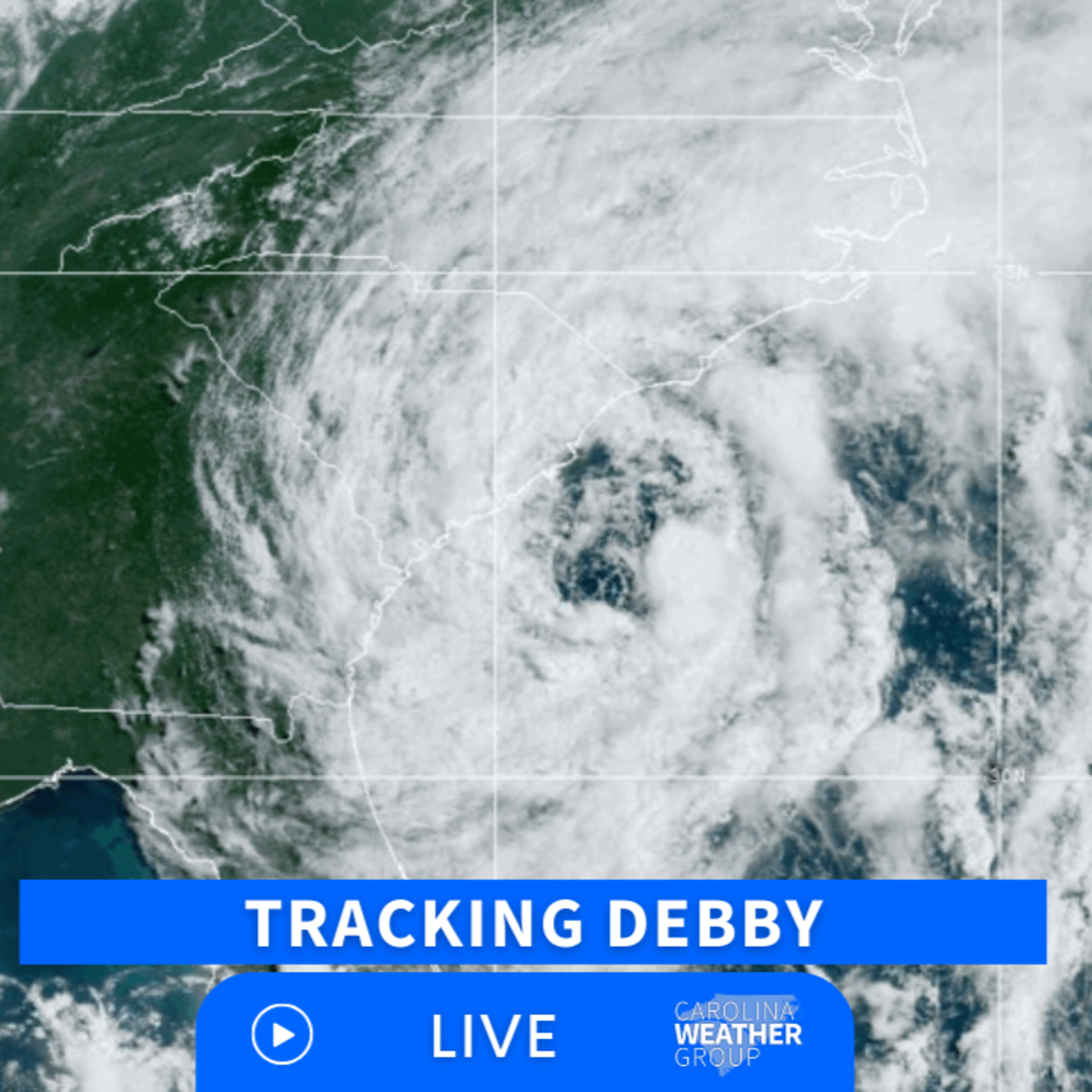 Debby Wednesday: Debby: Live severe weather as storm nears landfall [Ep. 504] episode artwork