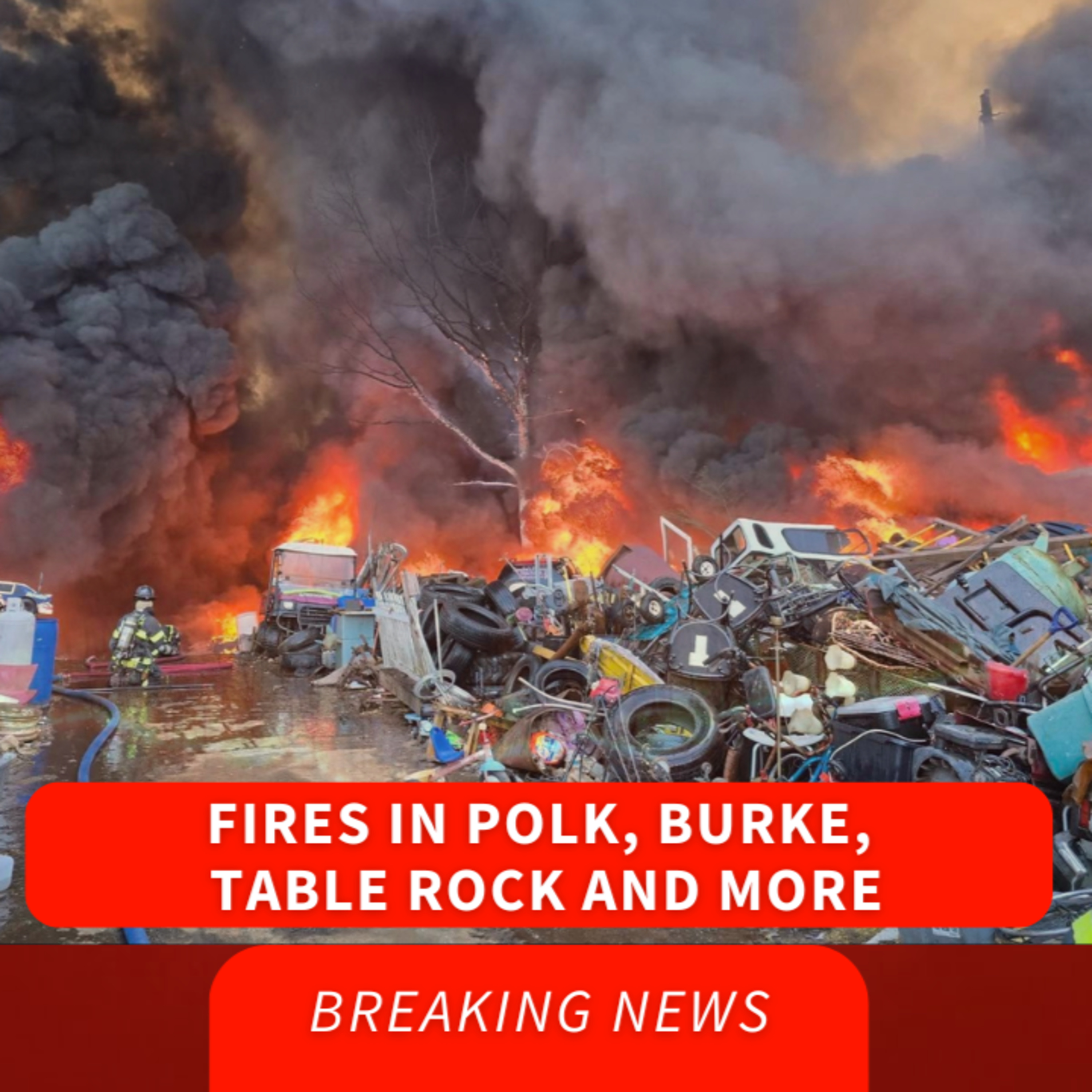 Fires burn in Polk County, Burke County, Table Rock and more [Breaking News] episode artwork