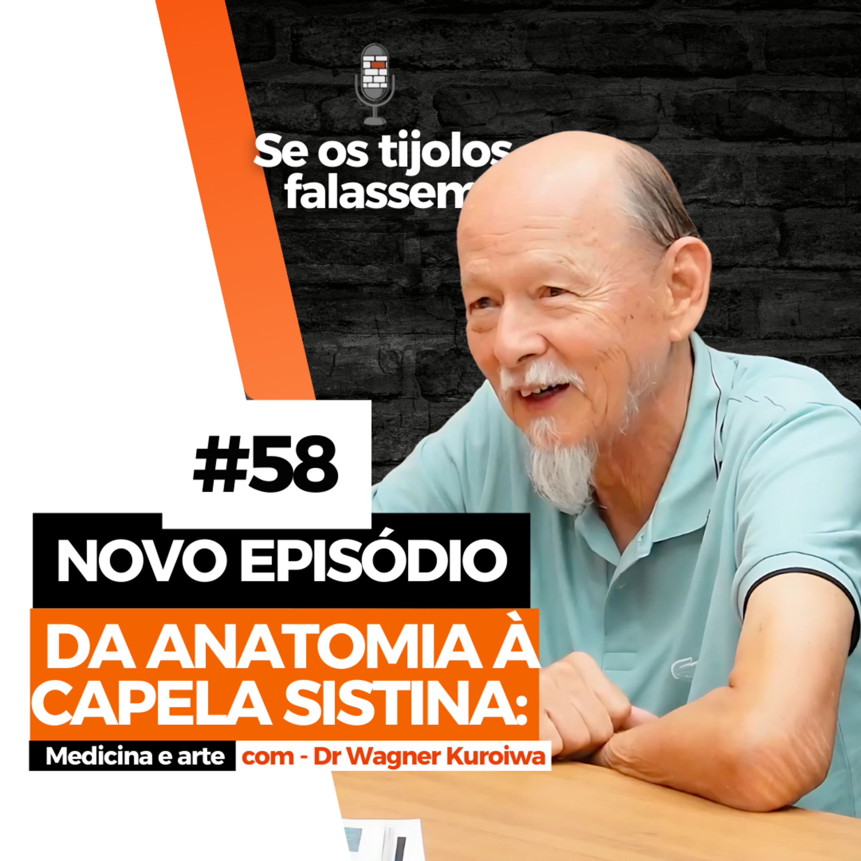 #STF 58: DA ANATOMIA À CAPELA SISTINA: Medicina e arte com - Dr Wagner Kuroiwa episode artwork