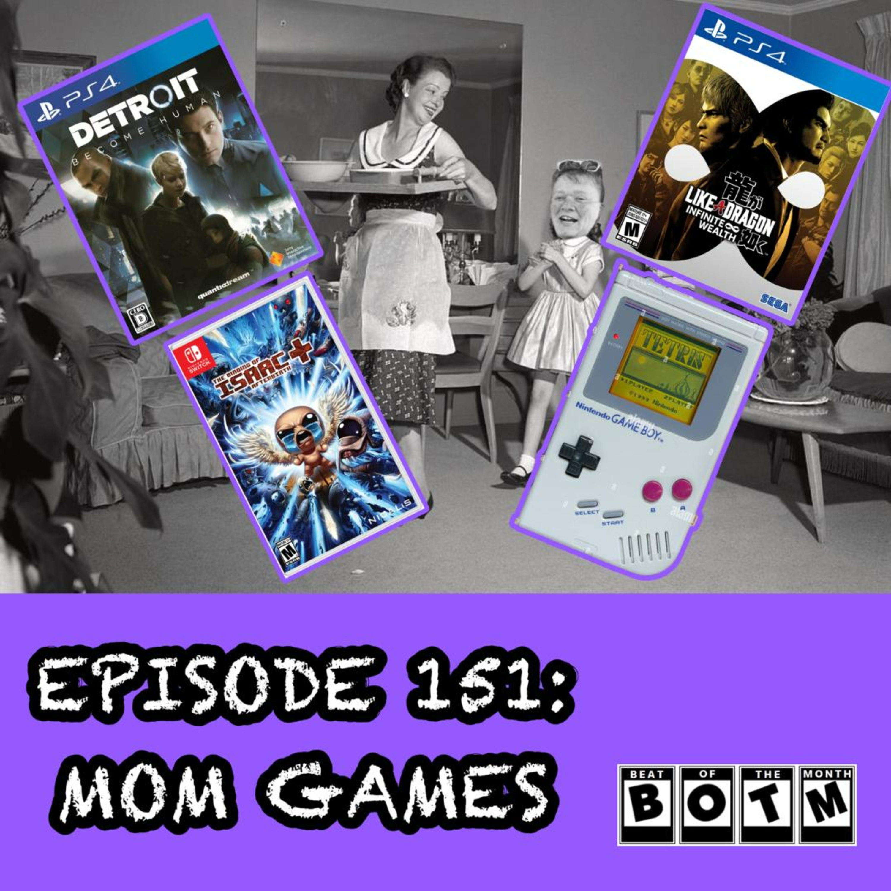 151: Mom Games episode artwork