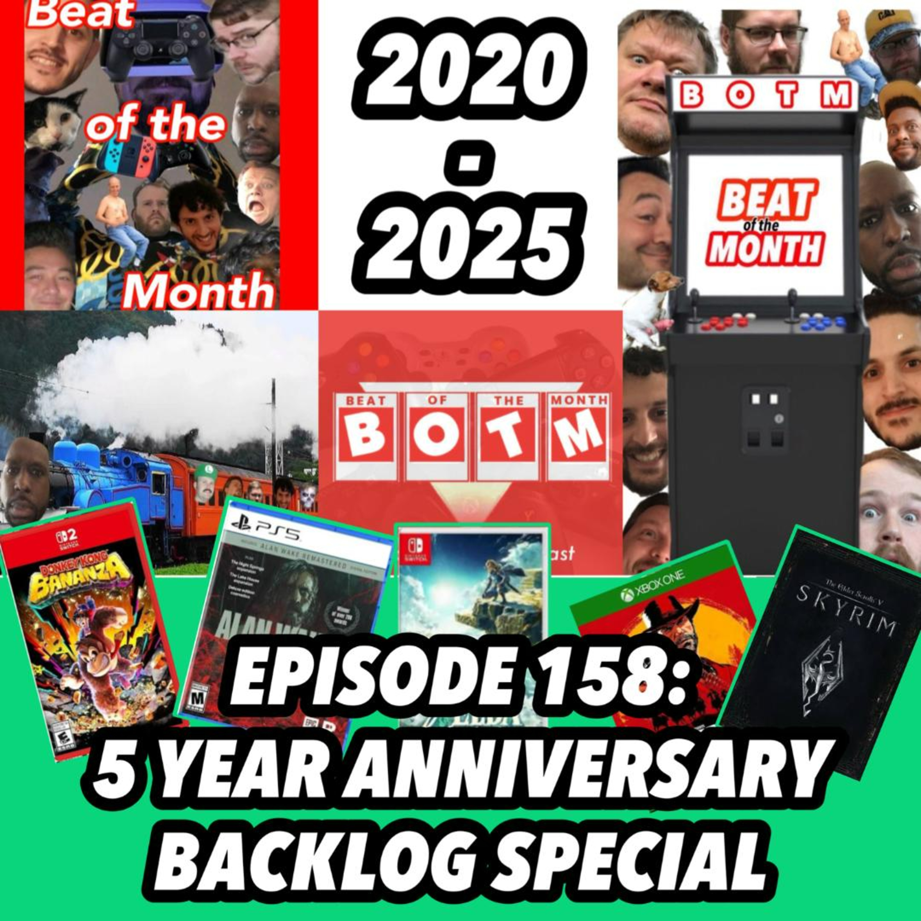 158: 5 Year Anniversary Backlog Special episode artwork