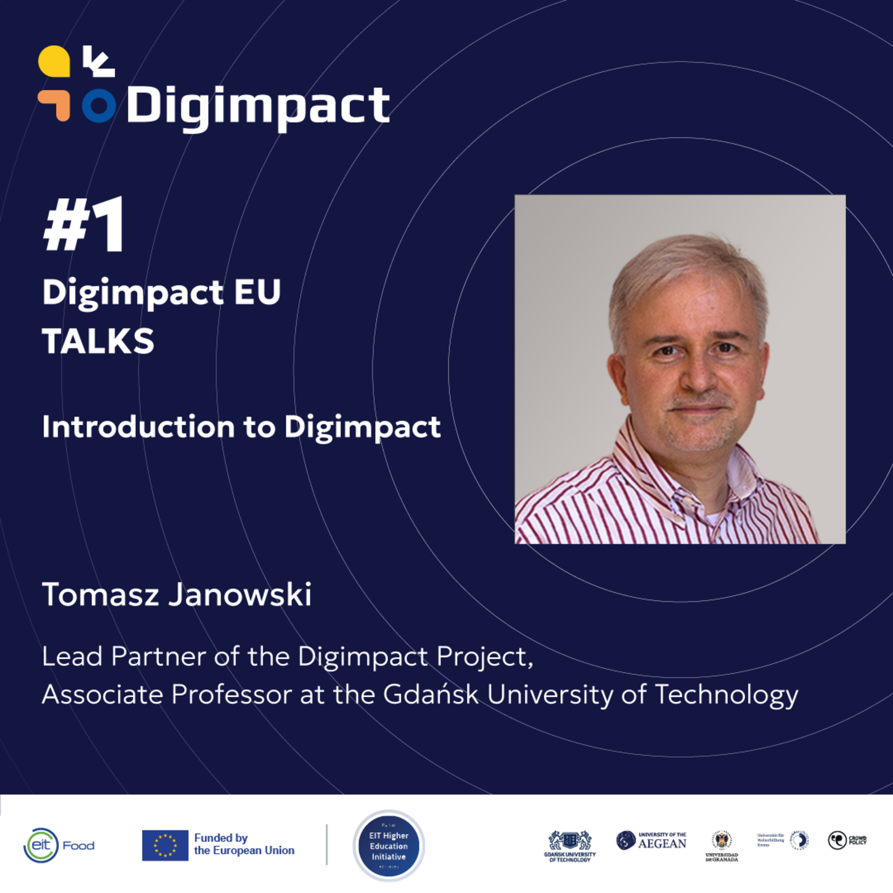 DIGIMPACT Talks #1: Introduction to Digimpact.eu Project episode artwork