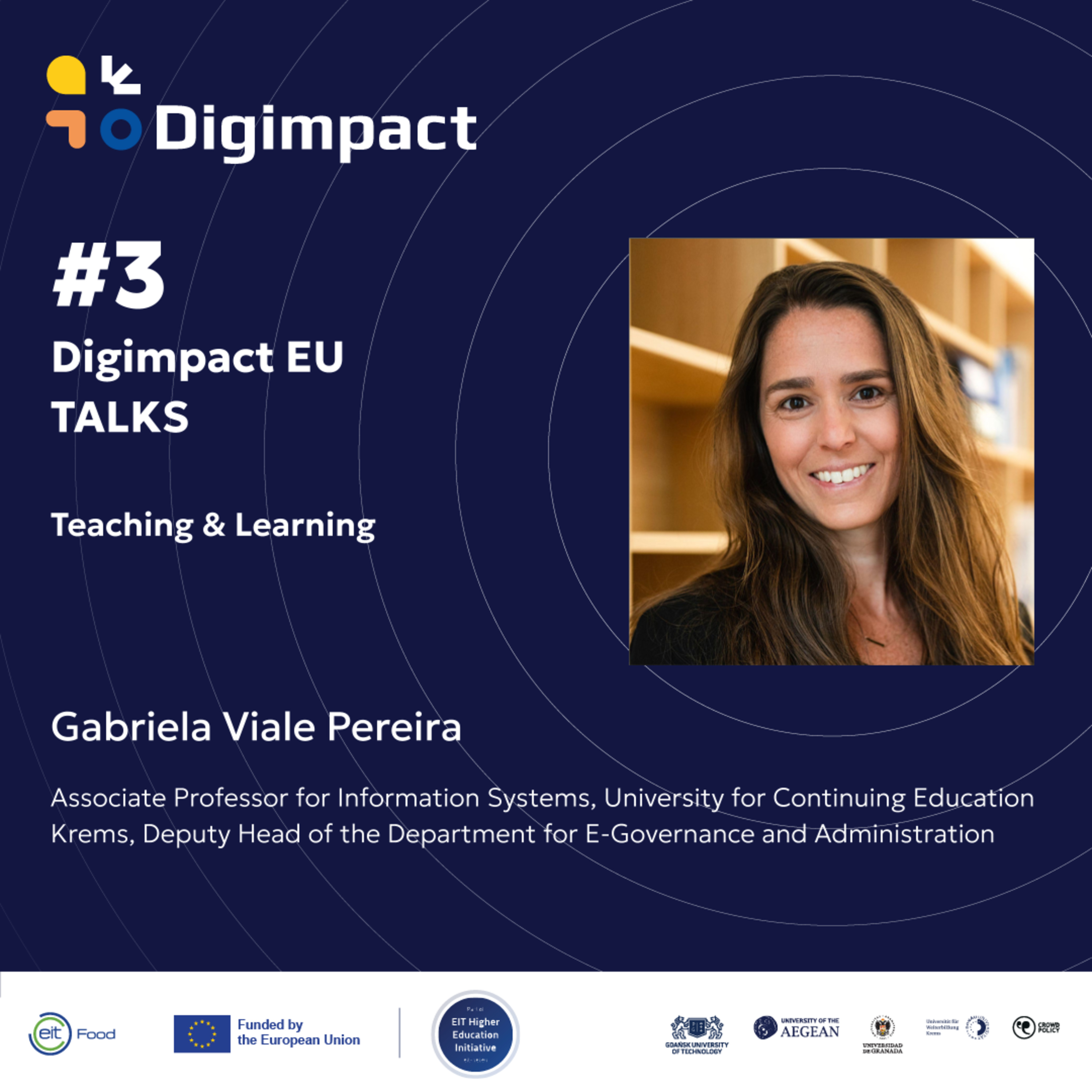 DIGIMPACT Talks #3: Teaching & Learning episode artwork