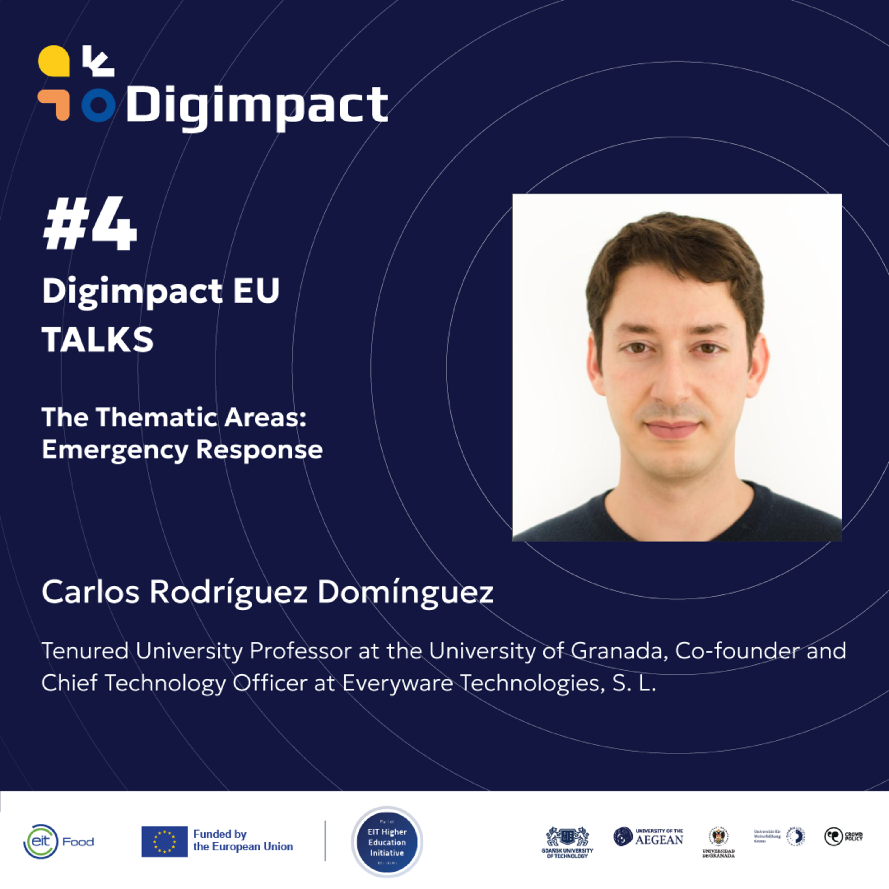 DIGIMPACT Talks #4: The Thematic Areas, Emergency Response episode artwork