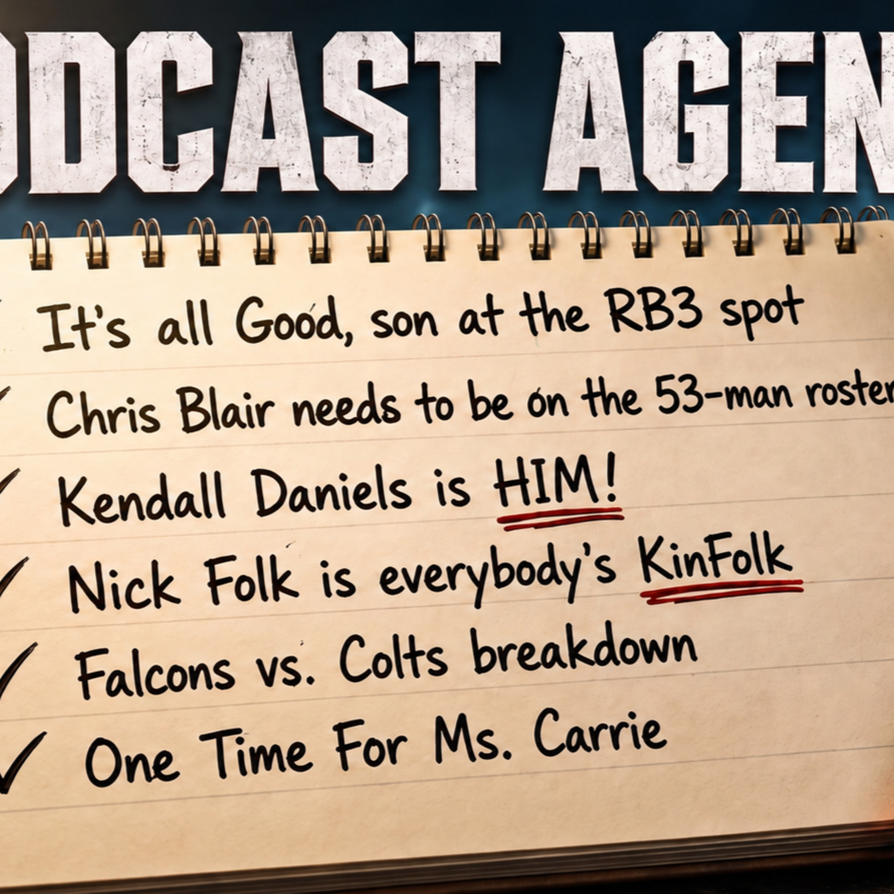 Breakfast with One Time For The Fan talking Falcons football episode artwork