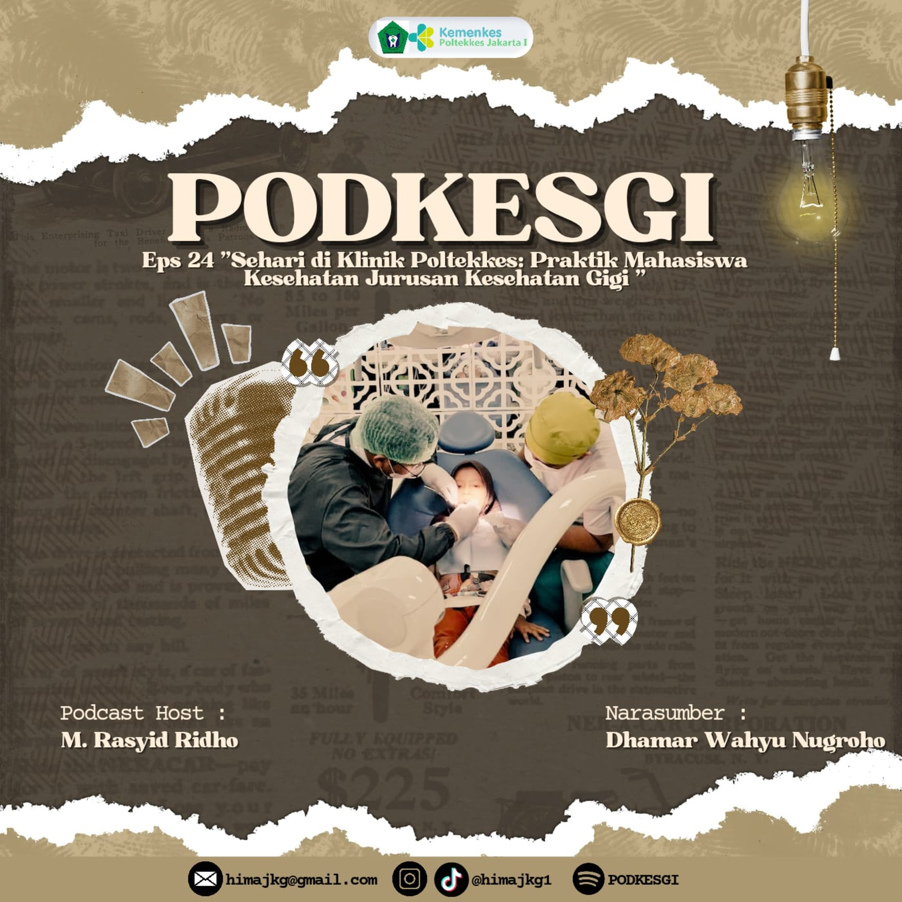 Sehari di Klinik Poltekkes : Praktik Mahasiswa Kesehatan Jurusan Kesehatan Gigi 🦷✨ #EPS 24 episode artwork