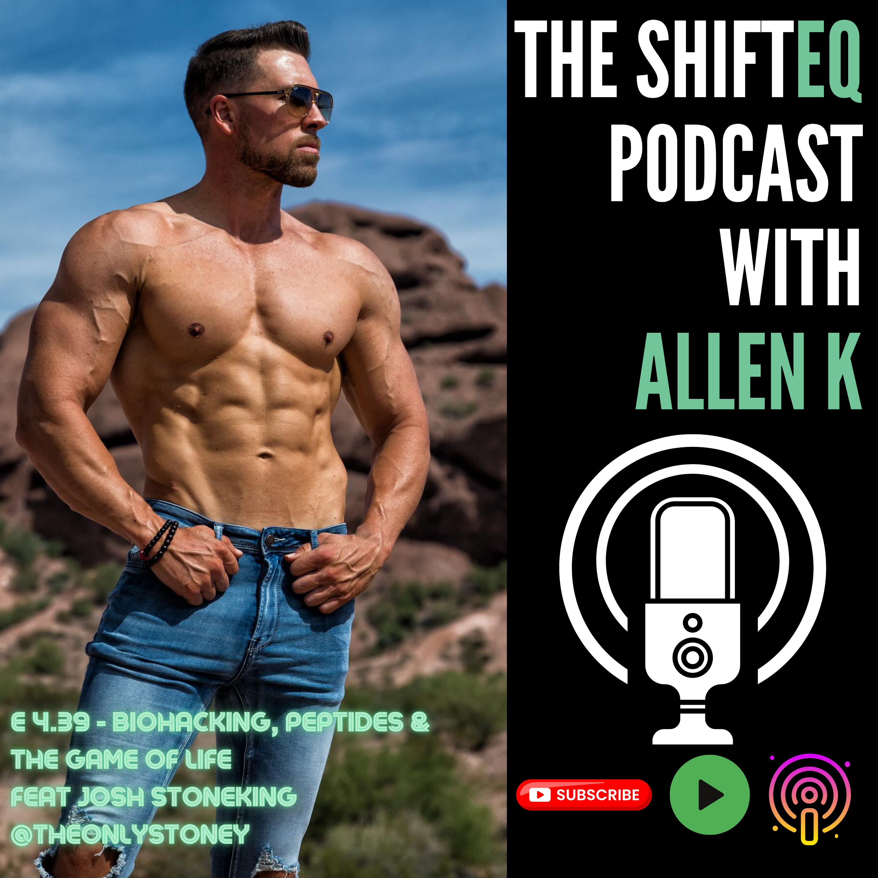 E 4.39 - Biohacking, Peptides & The Game of Life feat Josh Stoneking @TheOnlyStoney