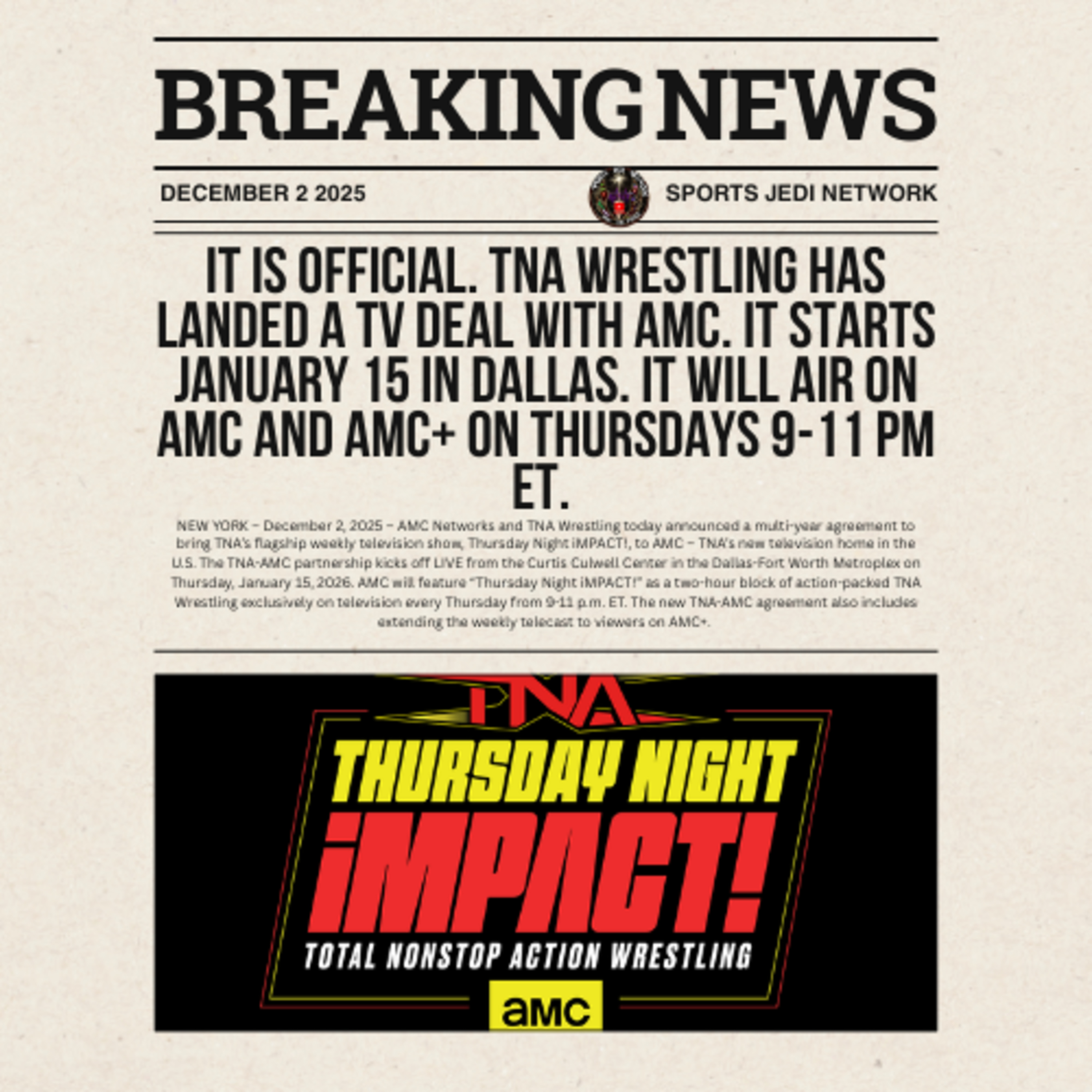 🔴 SPORTS JEDI NETWORK ALL SPORTS ALL THE TIME FEEL THE FORCE!