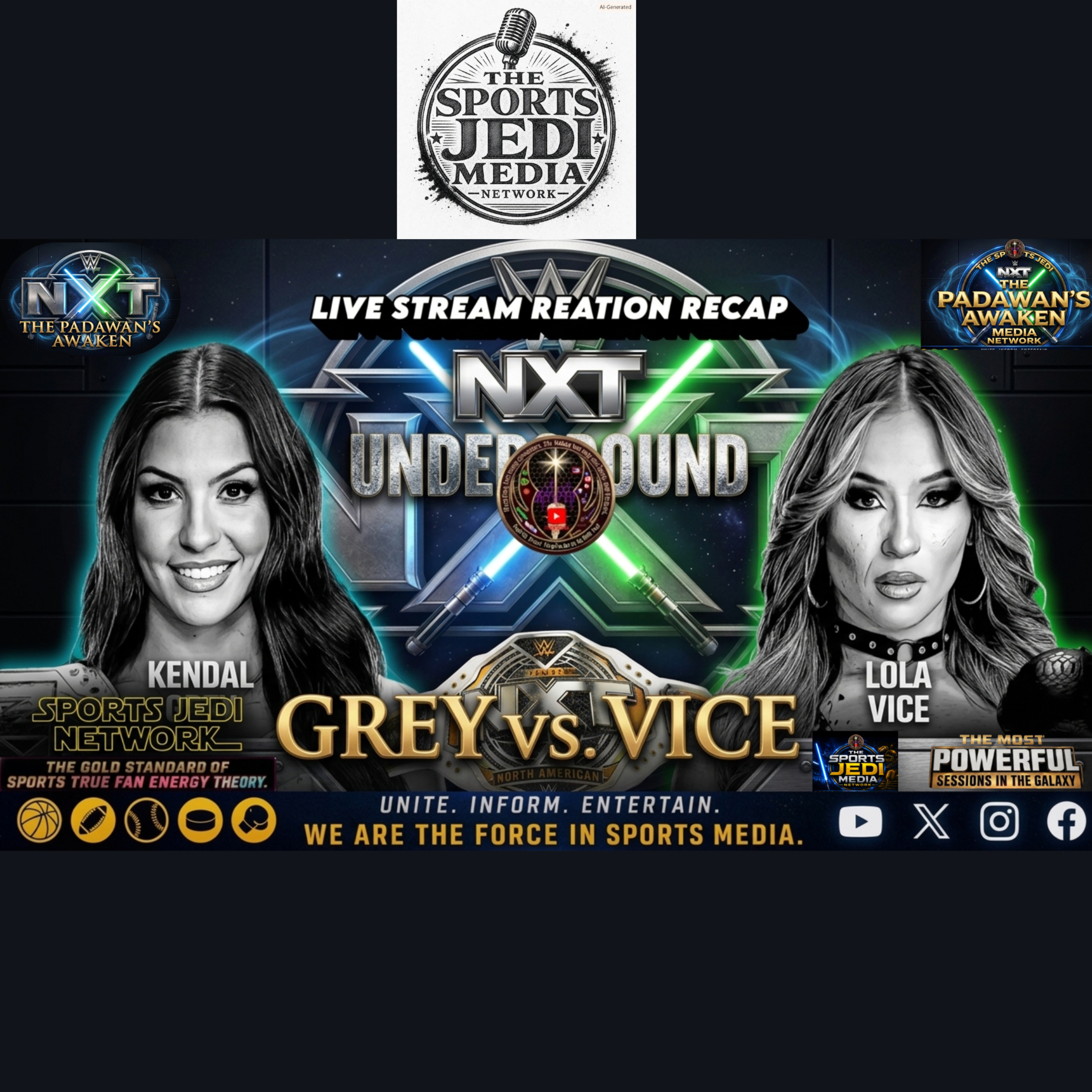 WWE NXT August 4, 2026 RECAP: Kendal Grey vs. Lola Vice | NXT Underground | The Padawan’s Awaken episode artwork