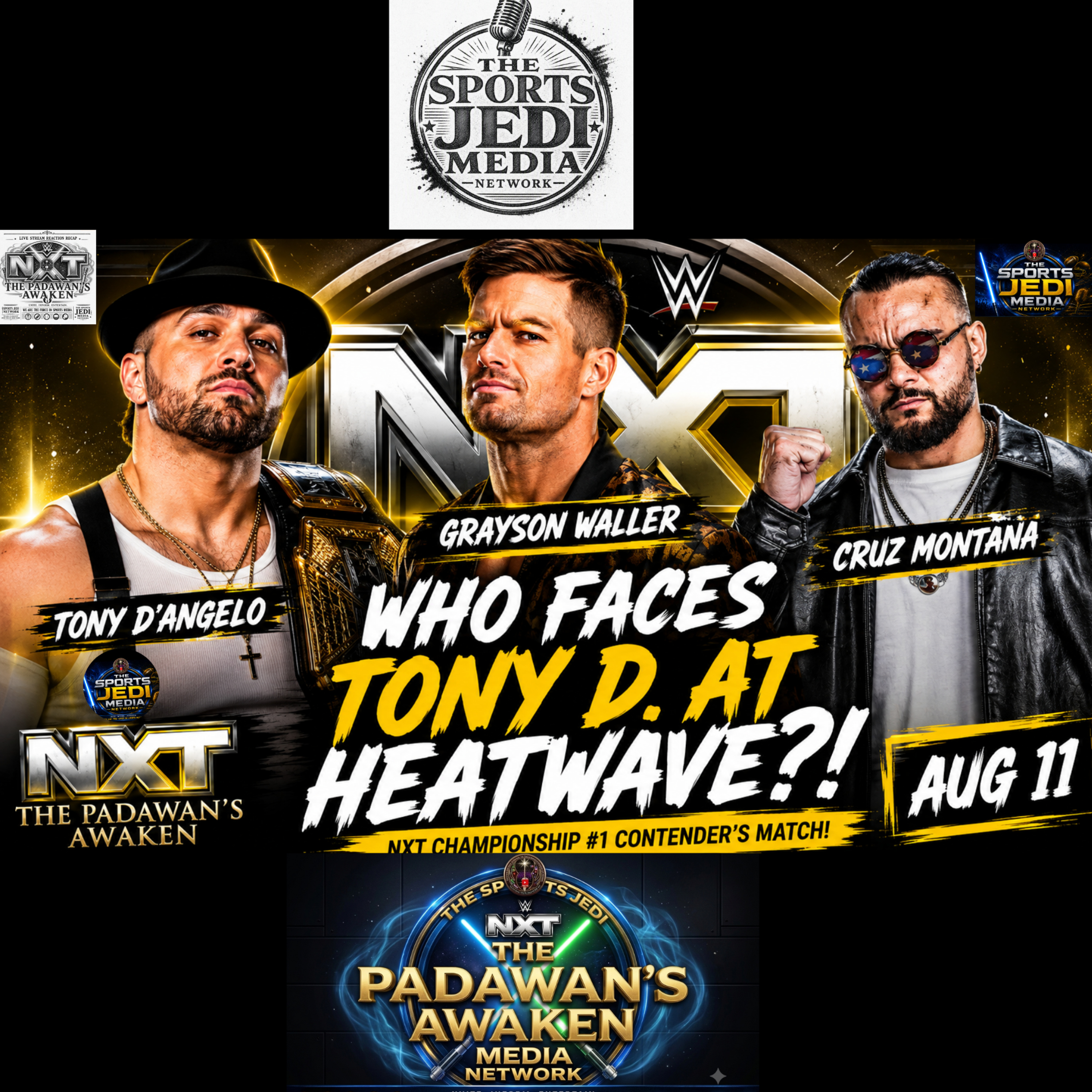 CRUZ MONTANA vs GRAYSON WALLER! WHO CHALLENGES TONY D. AT HEATWAVE?! | NXT Preview episode artwork
