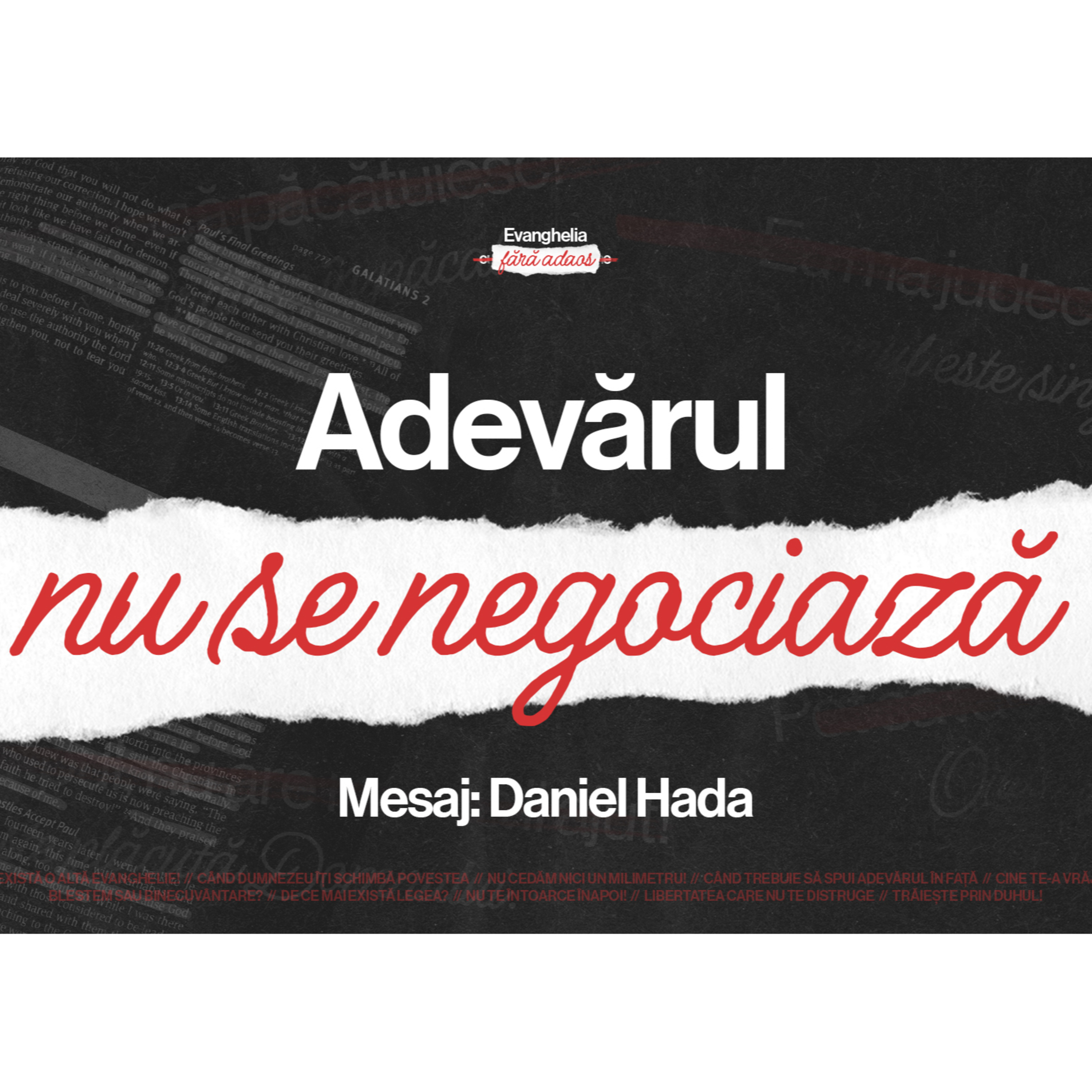 Adevărul nu se negociază - Daniel Hada episode artwork