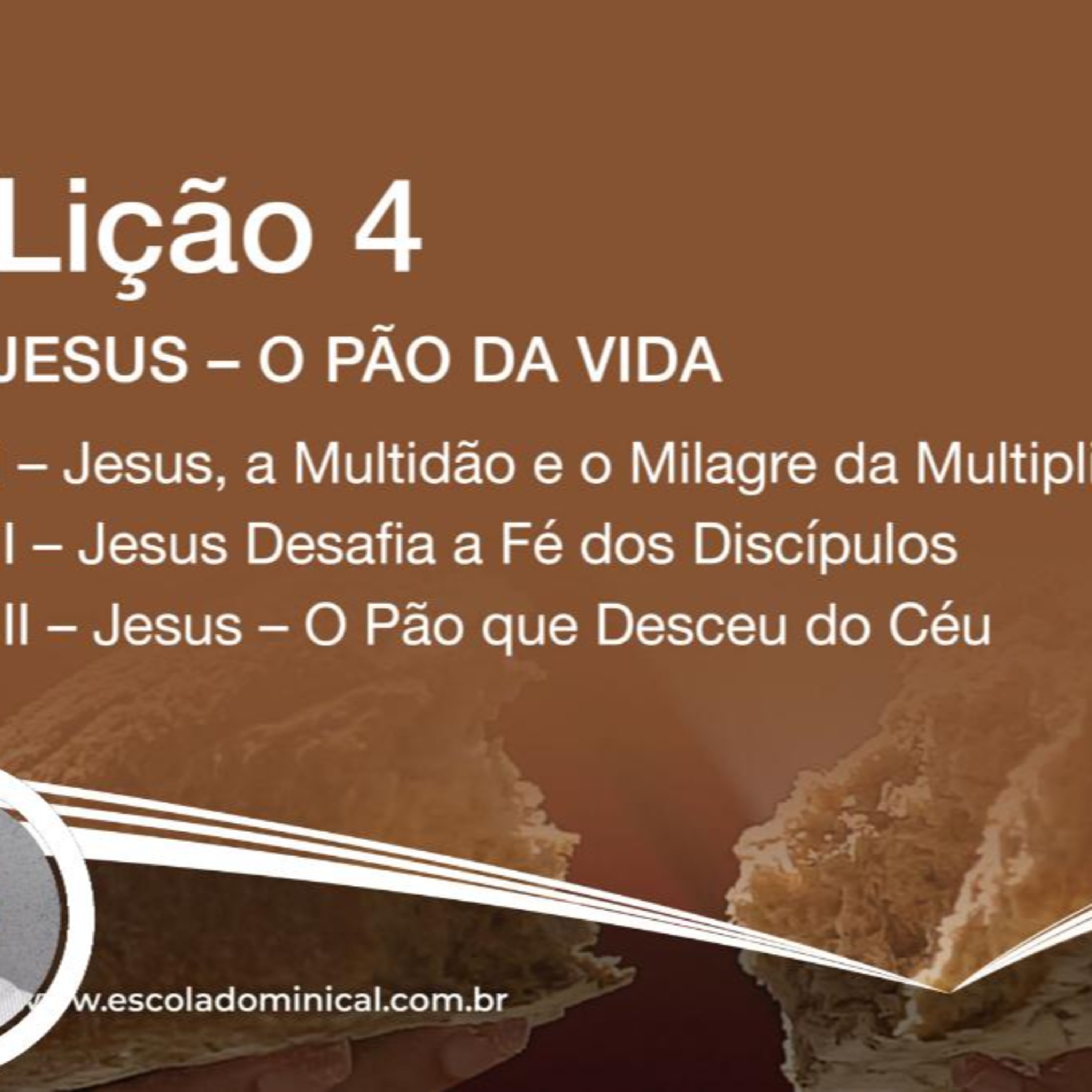 Jesus - o Pão da Vida - Lição 04 2º Trim. 2025 EBD CPAD - Evangelista Fernando Rodrigues - https://youtu.be/d0W_DxVlARw episode artwork