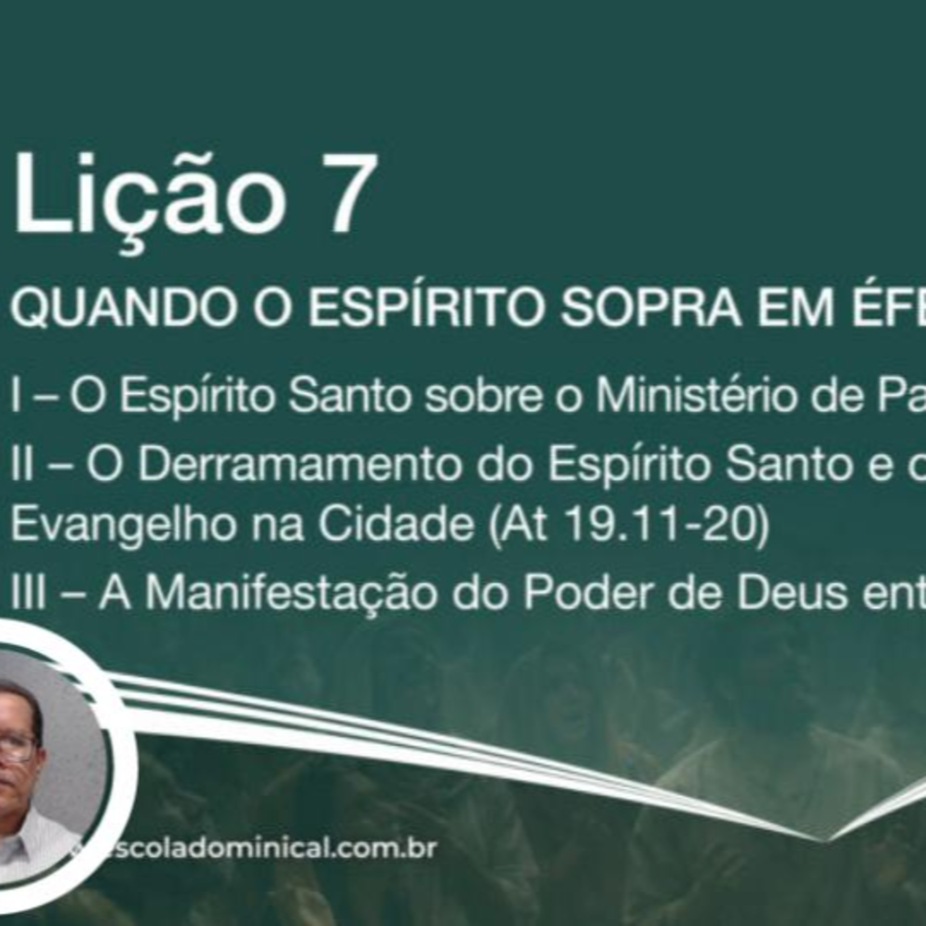 Lições EBD CPAD - Evangelista Fernando Rodrigues