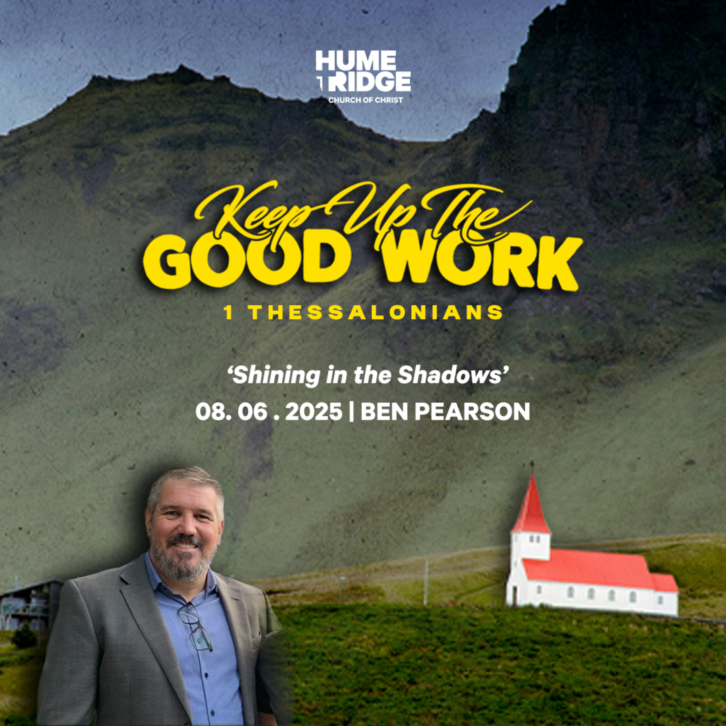 Keep Up The Good Work: Shining in the Shadows | Ben Pearson episode artwork