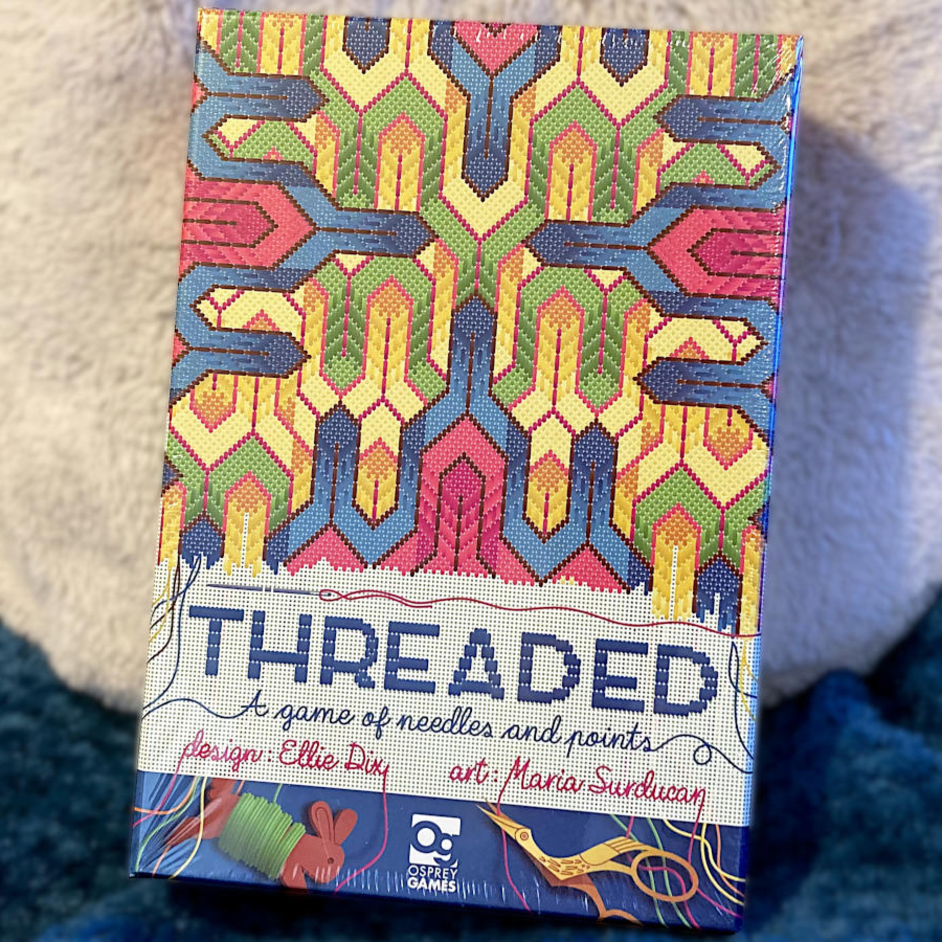Threaded: A Game of Needles and Points (Saturday Review)