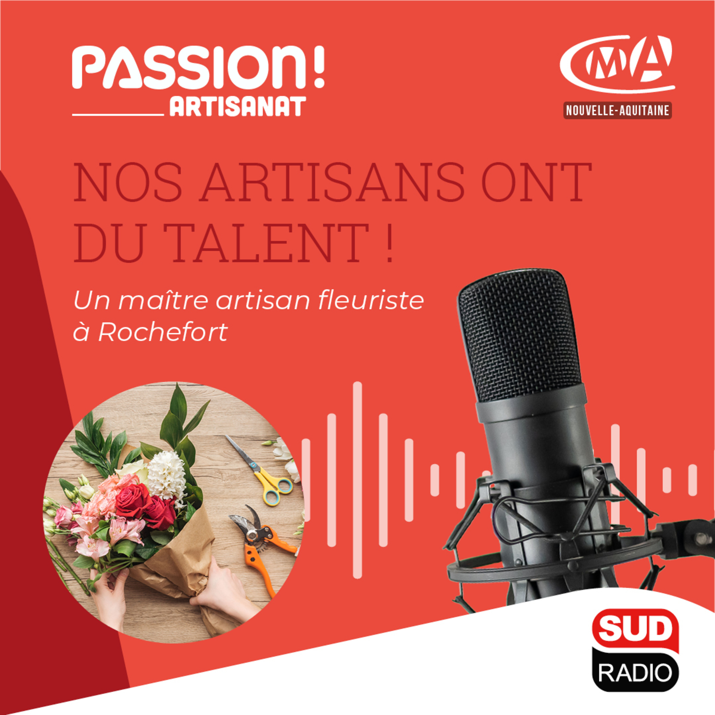 Un maître artisan fleuriste à Rochefort.