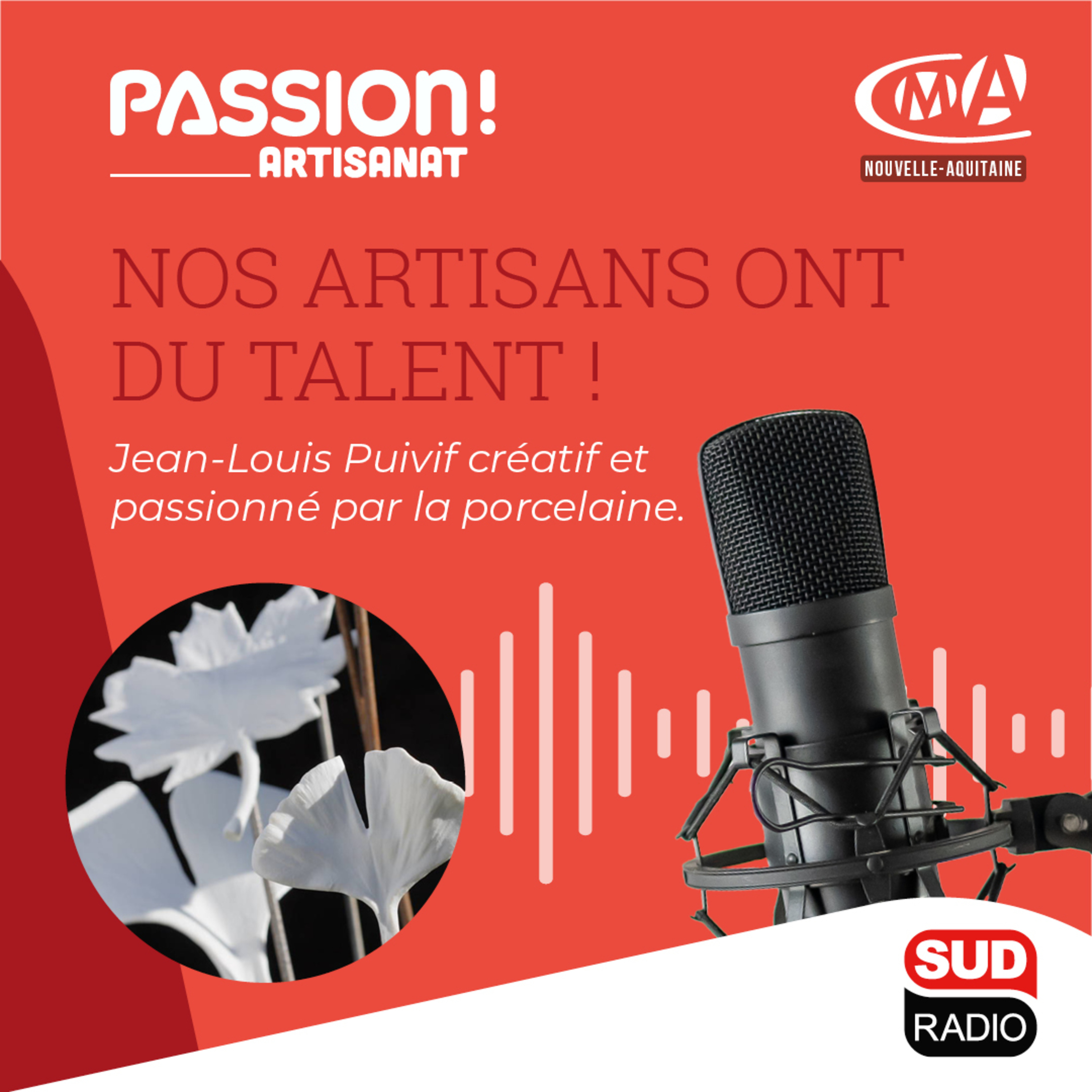 Jean-Louis Puivif créatif et passionné par la porcelaine.