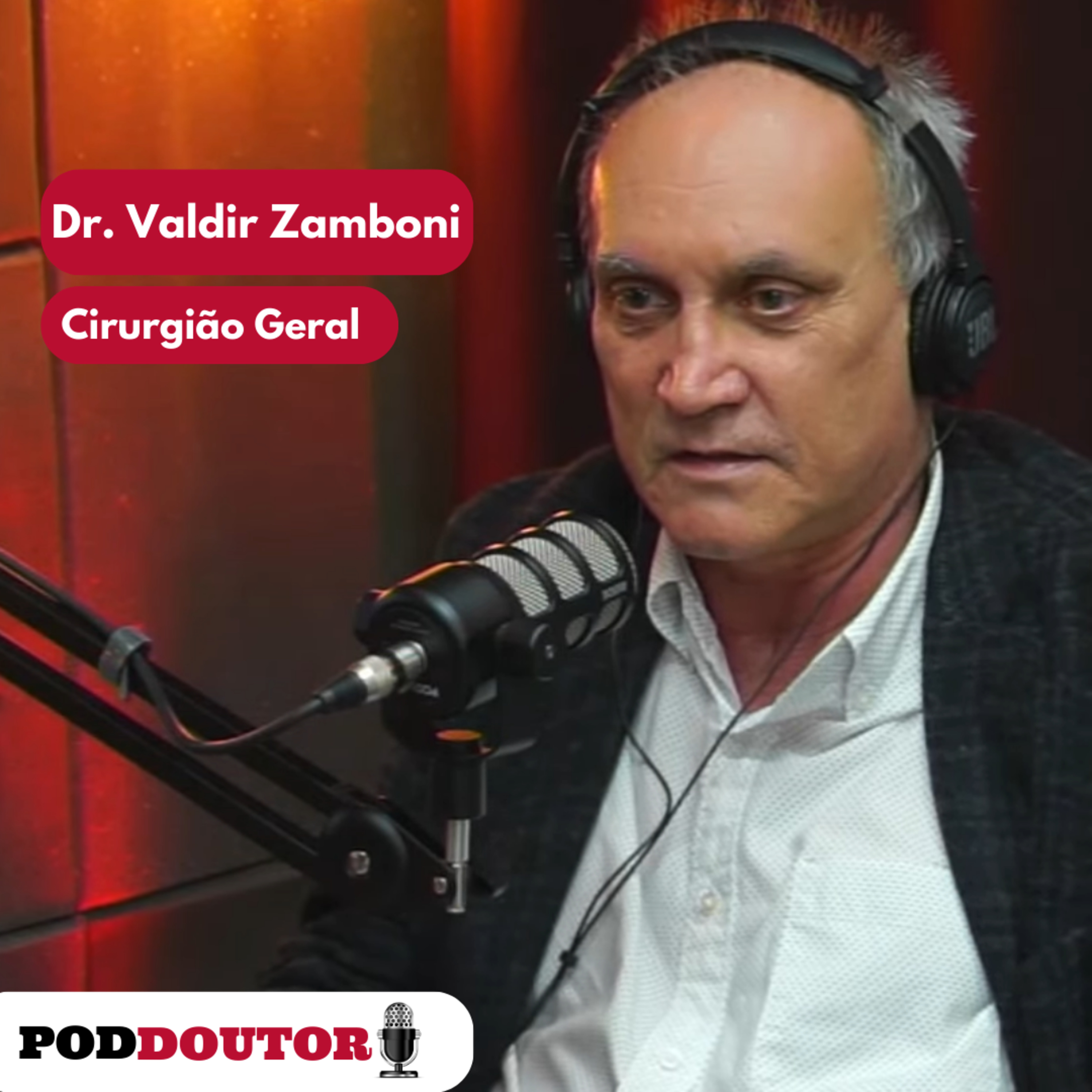 PodDoutor #114 - Dr. Valdir Zamboni episode artwork