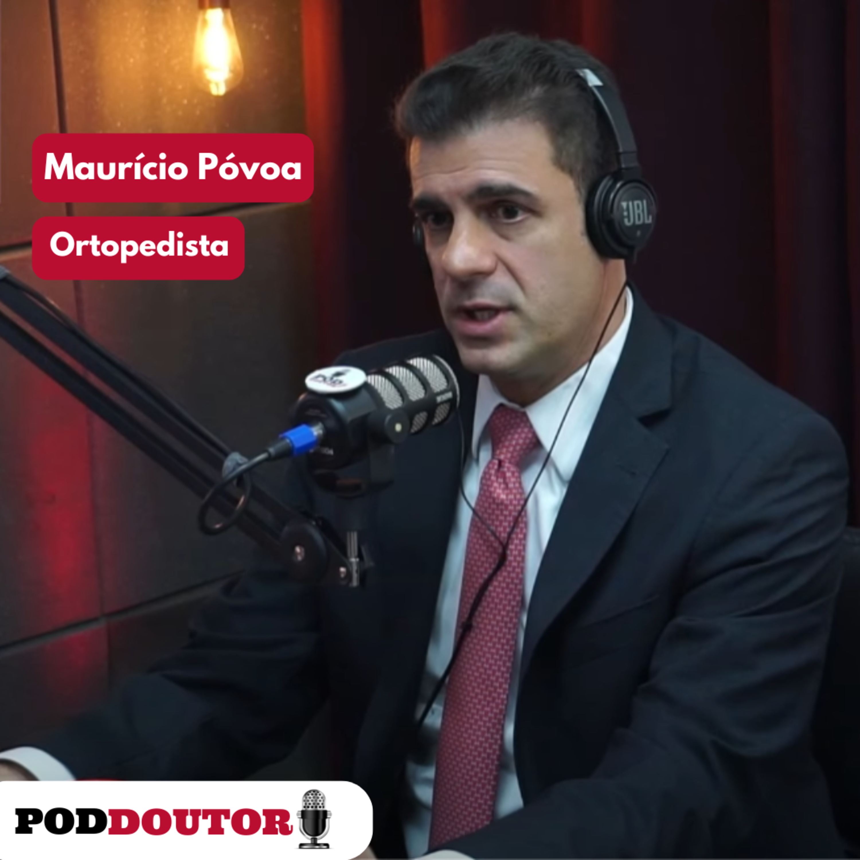 PodDoutor #190 - Dr. Maurício Póvoa episode artwork