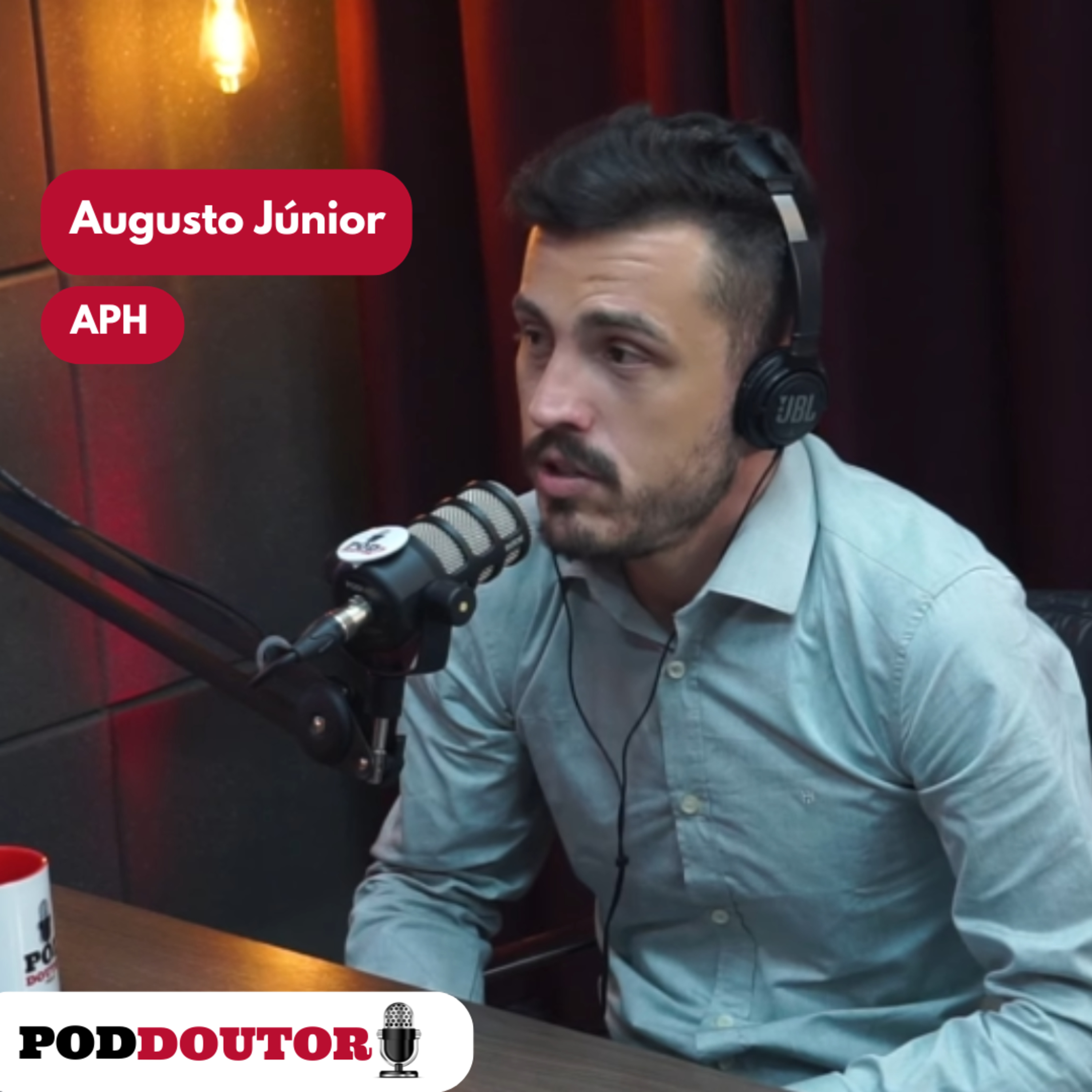 PodDoutor #214 - Augusto Júnior episode artwork