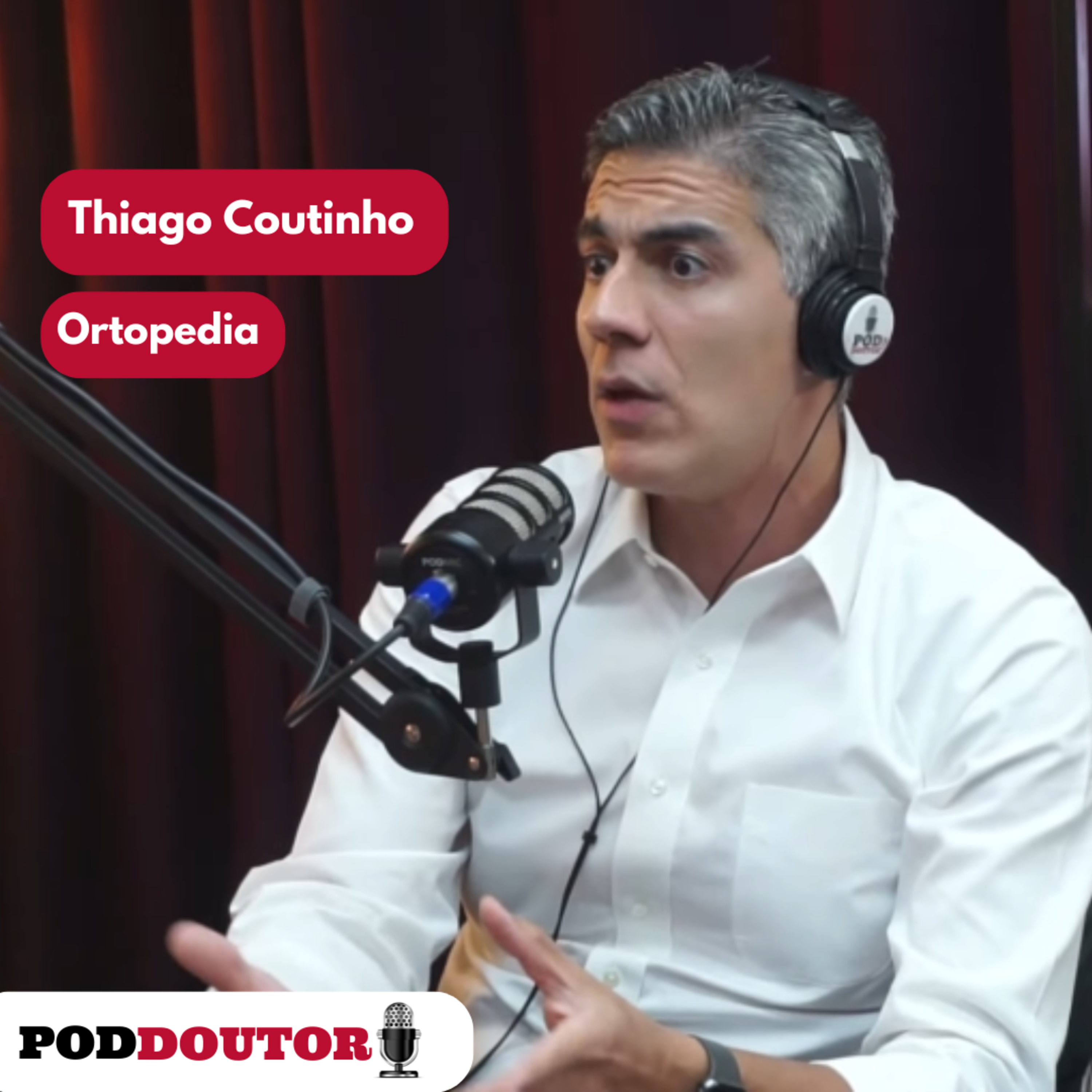 PodDoutor #218 - Thiago Coutinho episode artwork