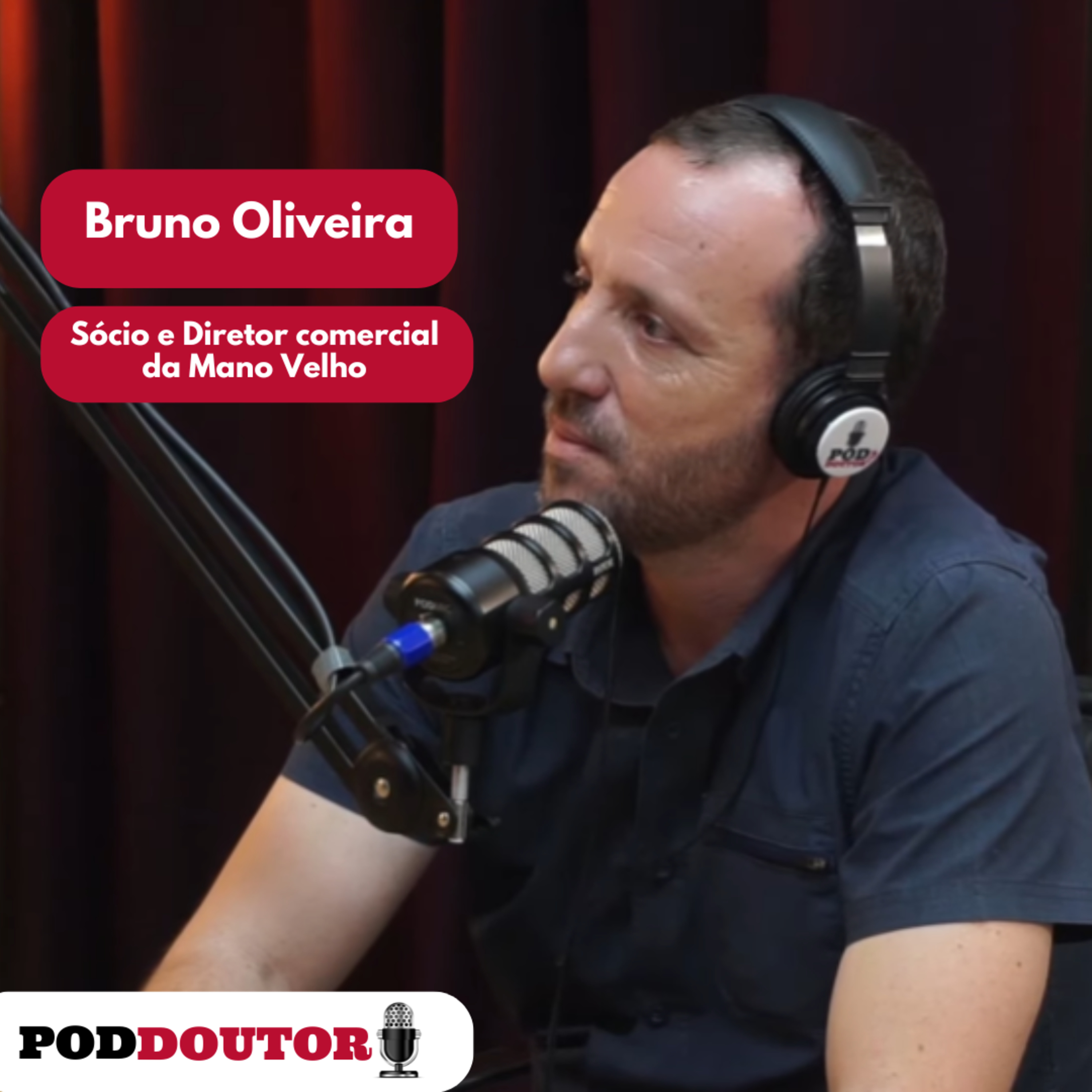 PodDoutor #254 - Bruno Oliveira episode artwork