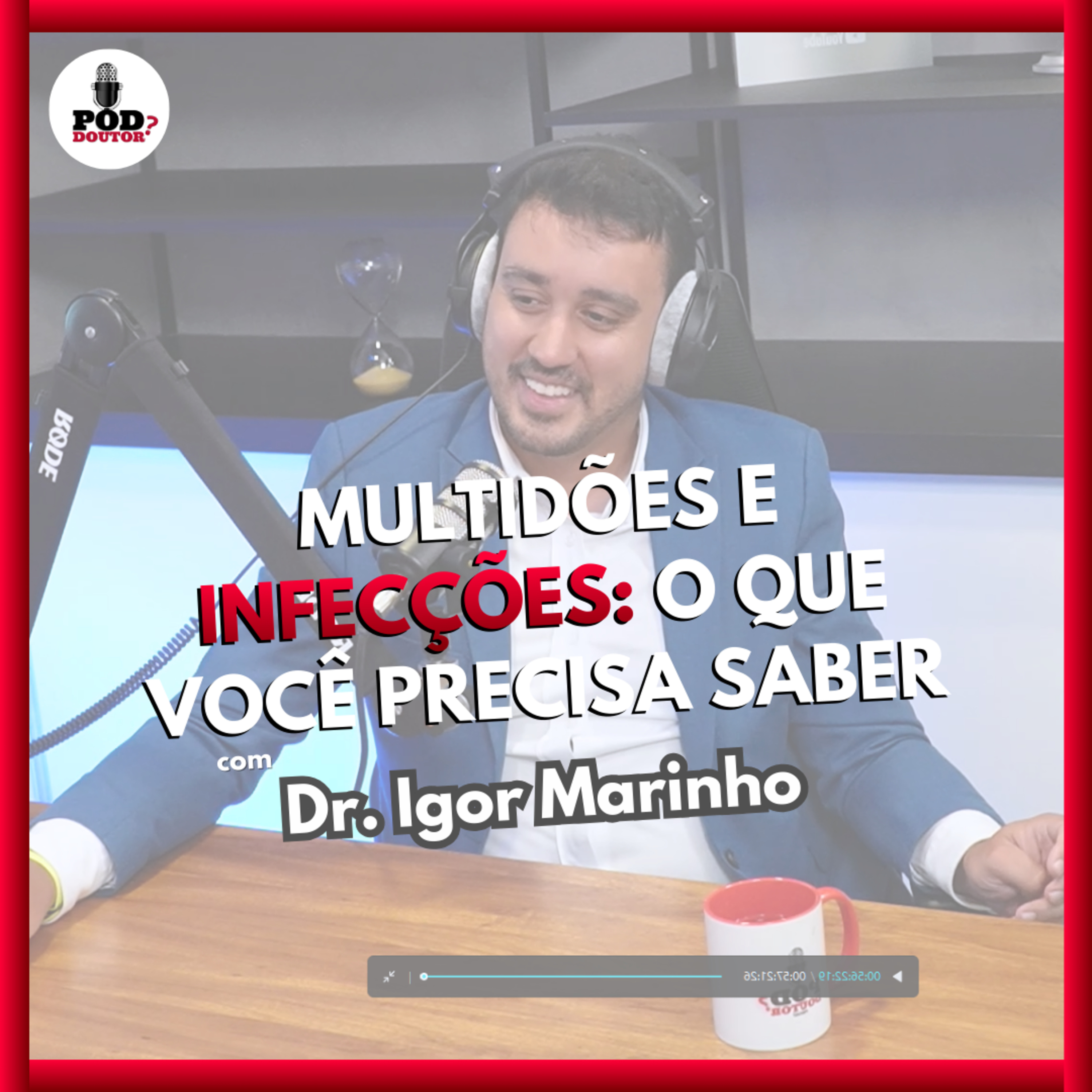 PodDoutor #382 - Multidões e Infecções: o que você precisa saber episode artwork
