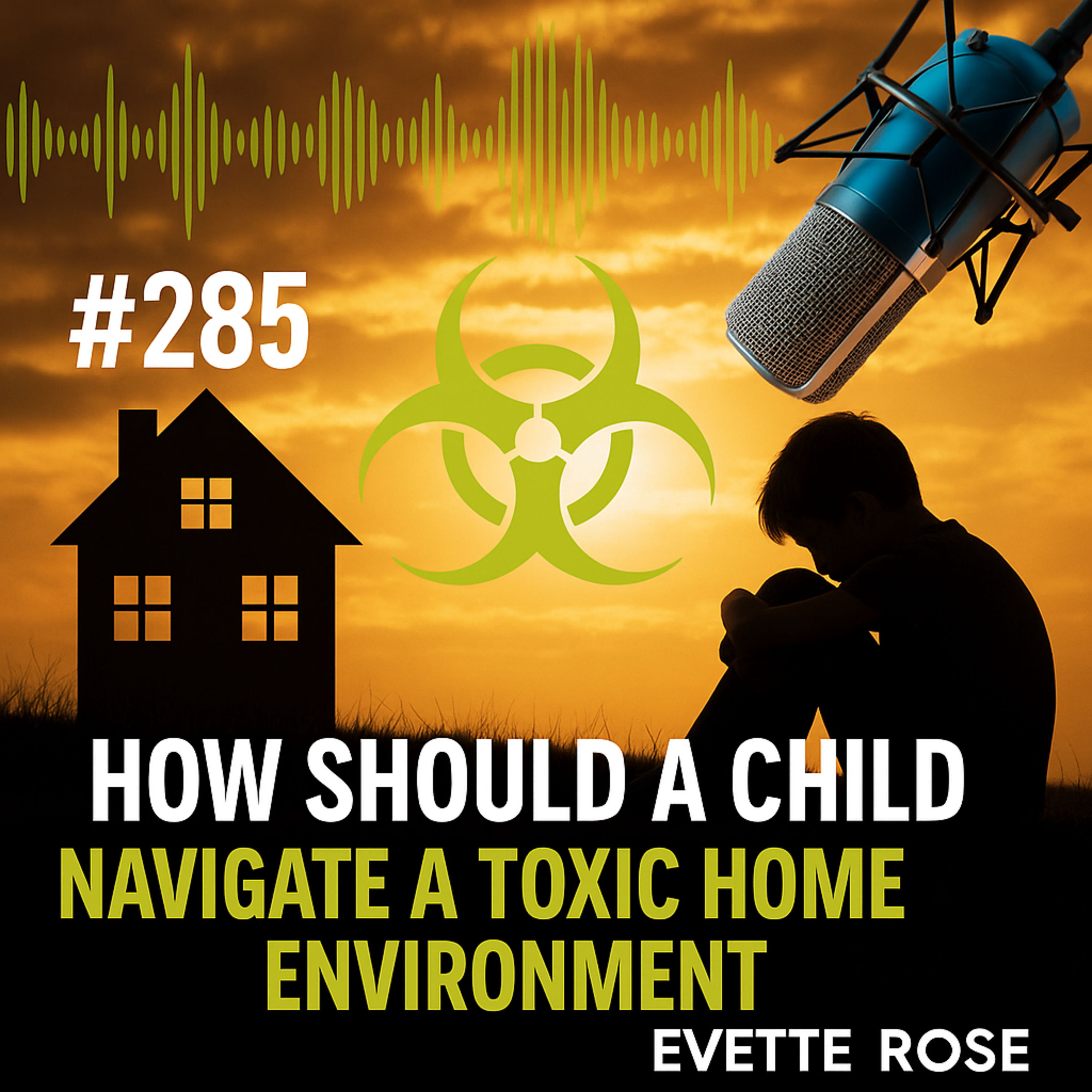 #285 How Should a Child Navigate a Toxic Home Environment - Evette Rose
