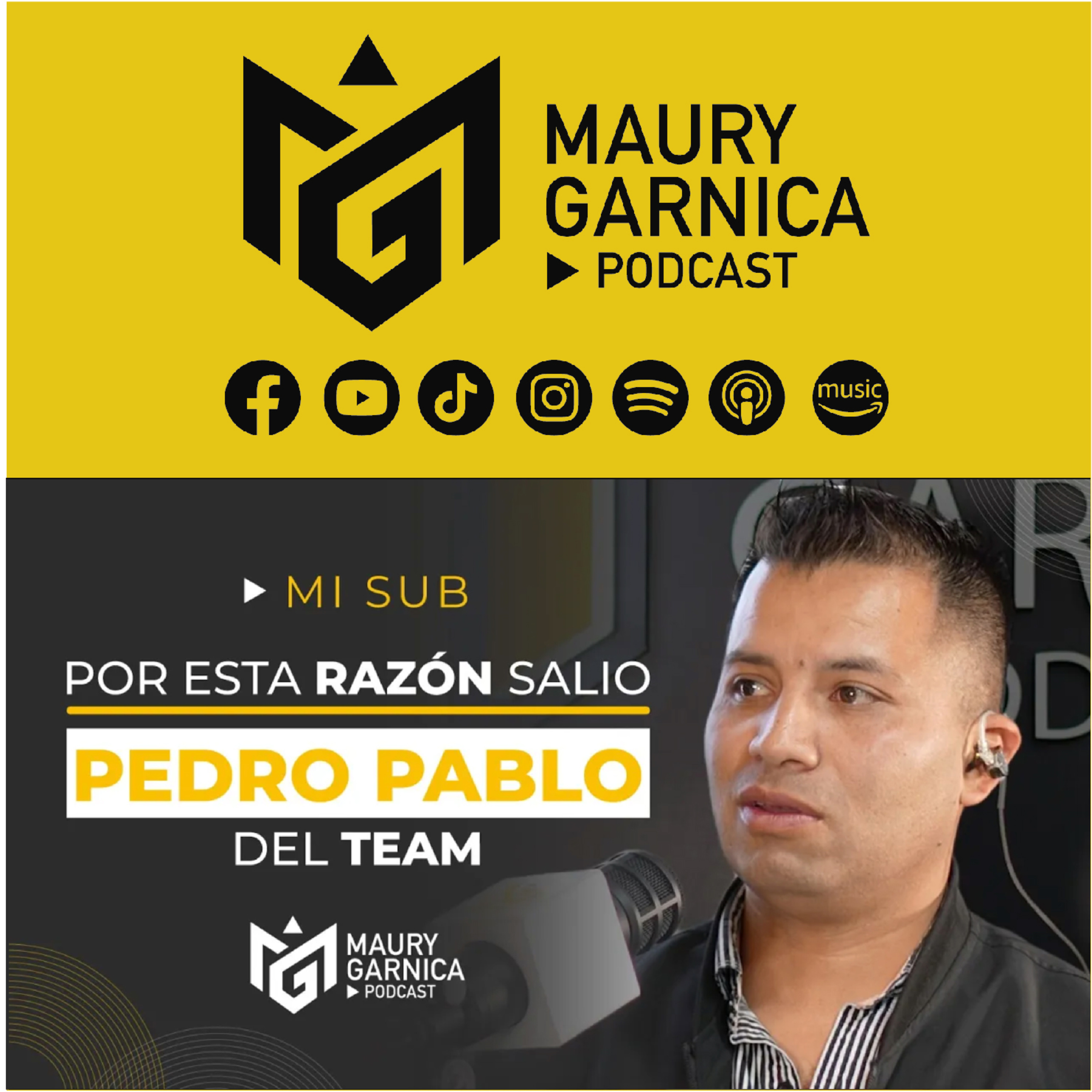 Por esta razón salió PEDRO PABLO del Team @misubanthony5521 ​
