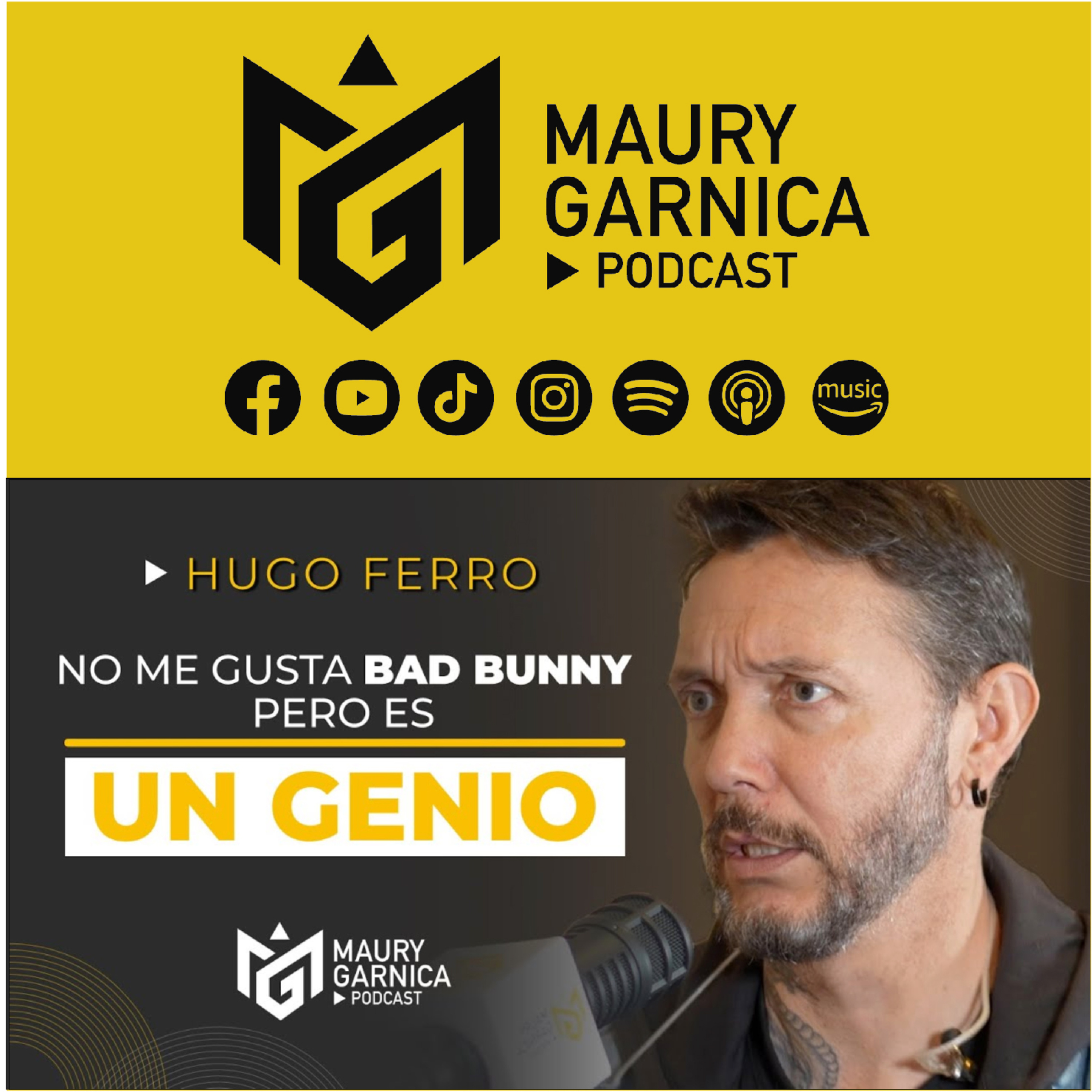 No me gusta Bad Bunny pero es un GENIO @loschauchakings ​