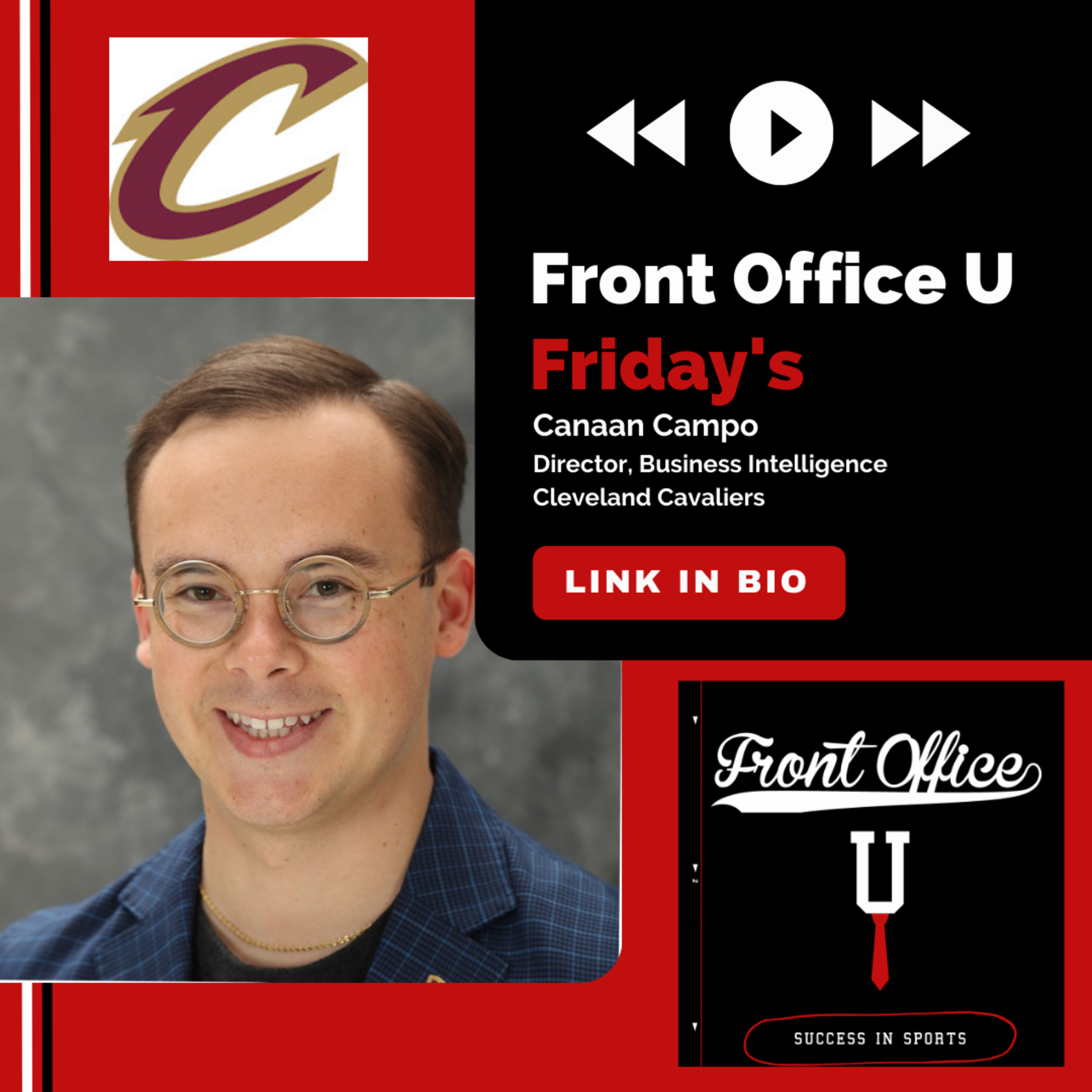 Canaan Campo | Director of Business Intelligence, Cleveland Cavaliers  episode artwork