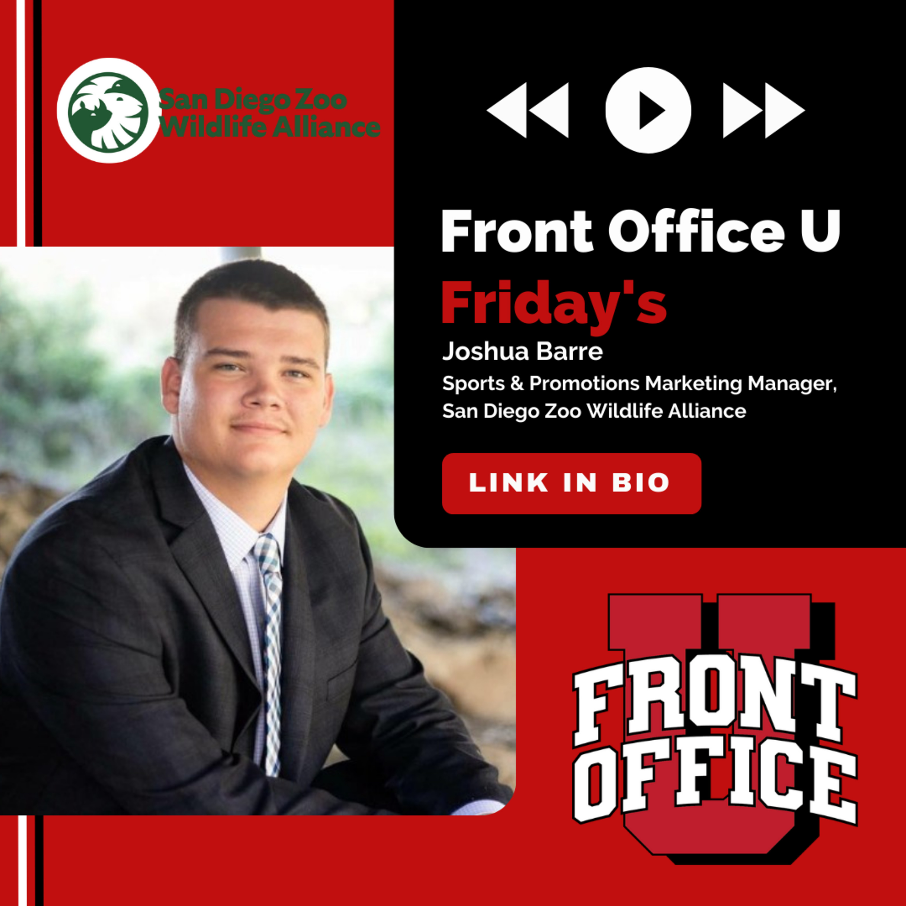 Joshua Barre | Sports & Promotions Marketing Manager, San Diego Zoo Wildlife Alliance episode artwork