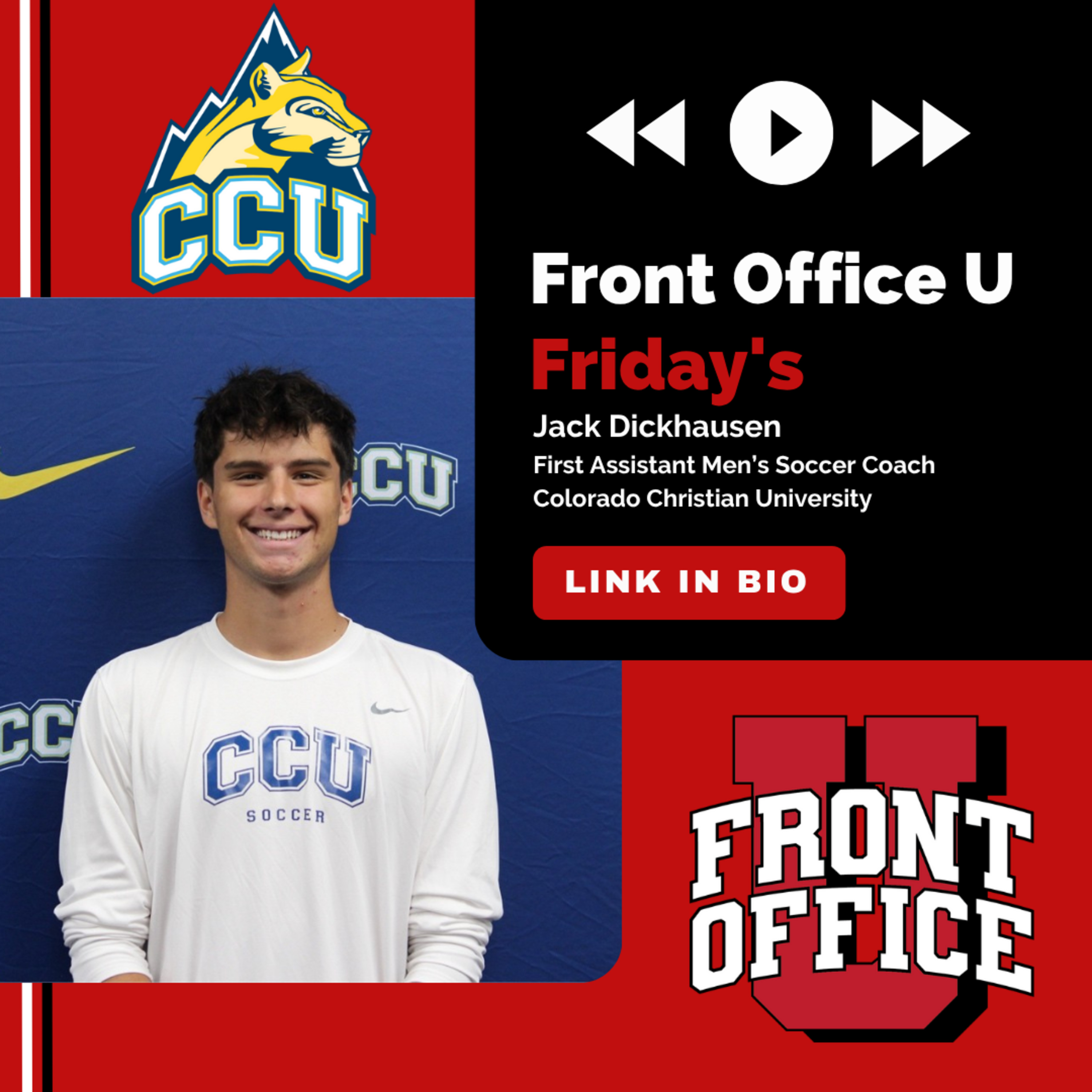 Jack Dickhausen | Assistant Soccer Coach, Colorado Christian University episode artwork